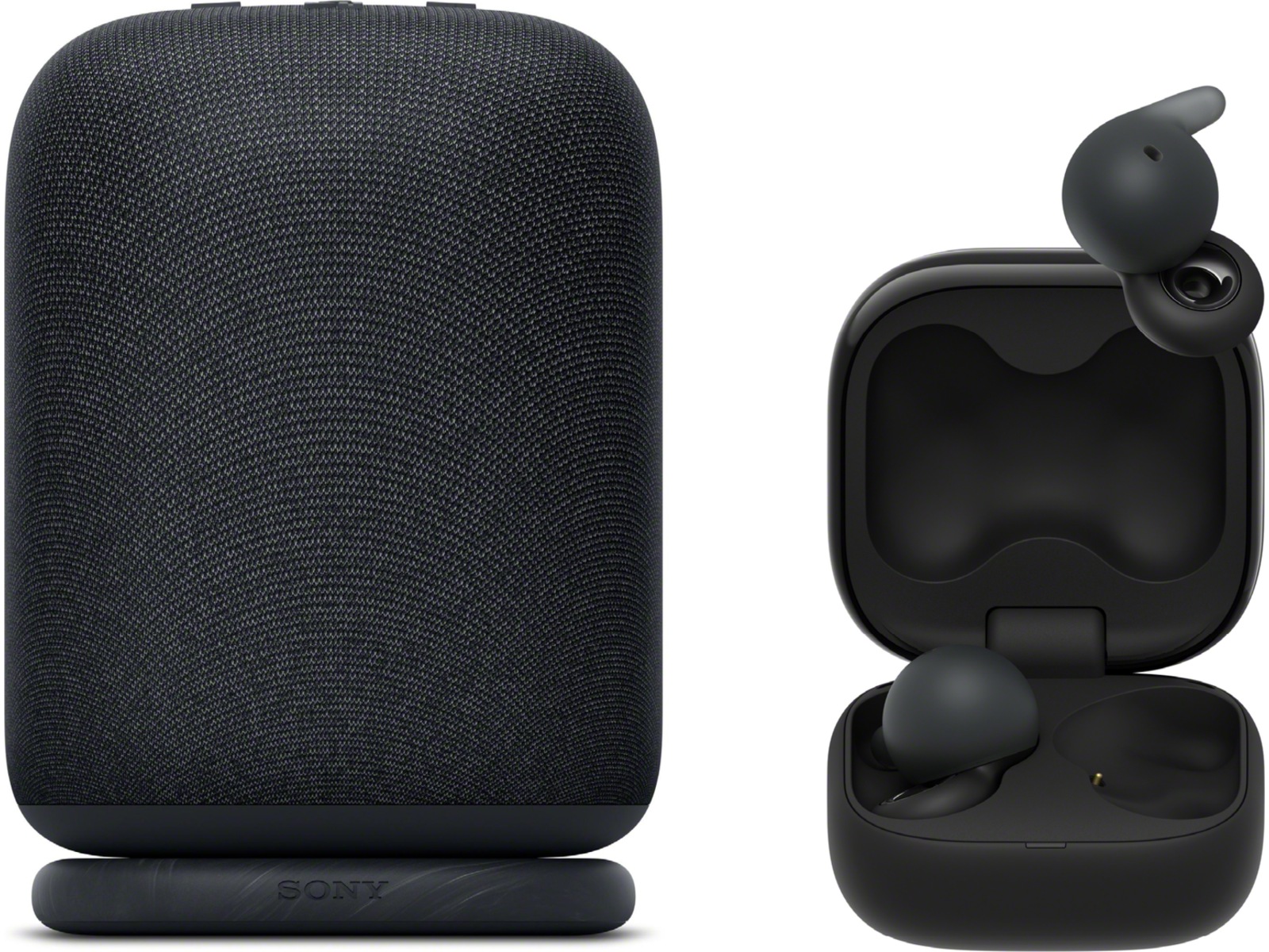 Sony Linkbuds Open True Wireless Earbuds (sort) In-ear høretelefoner