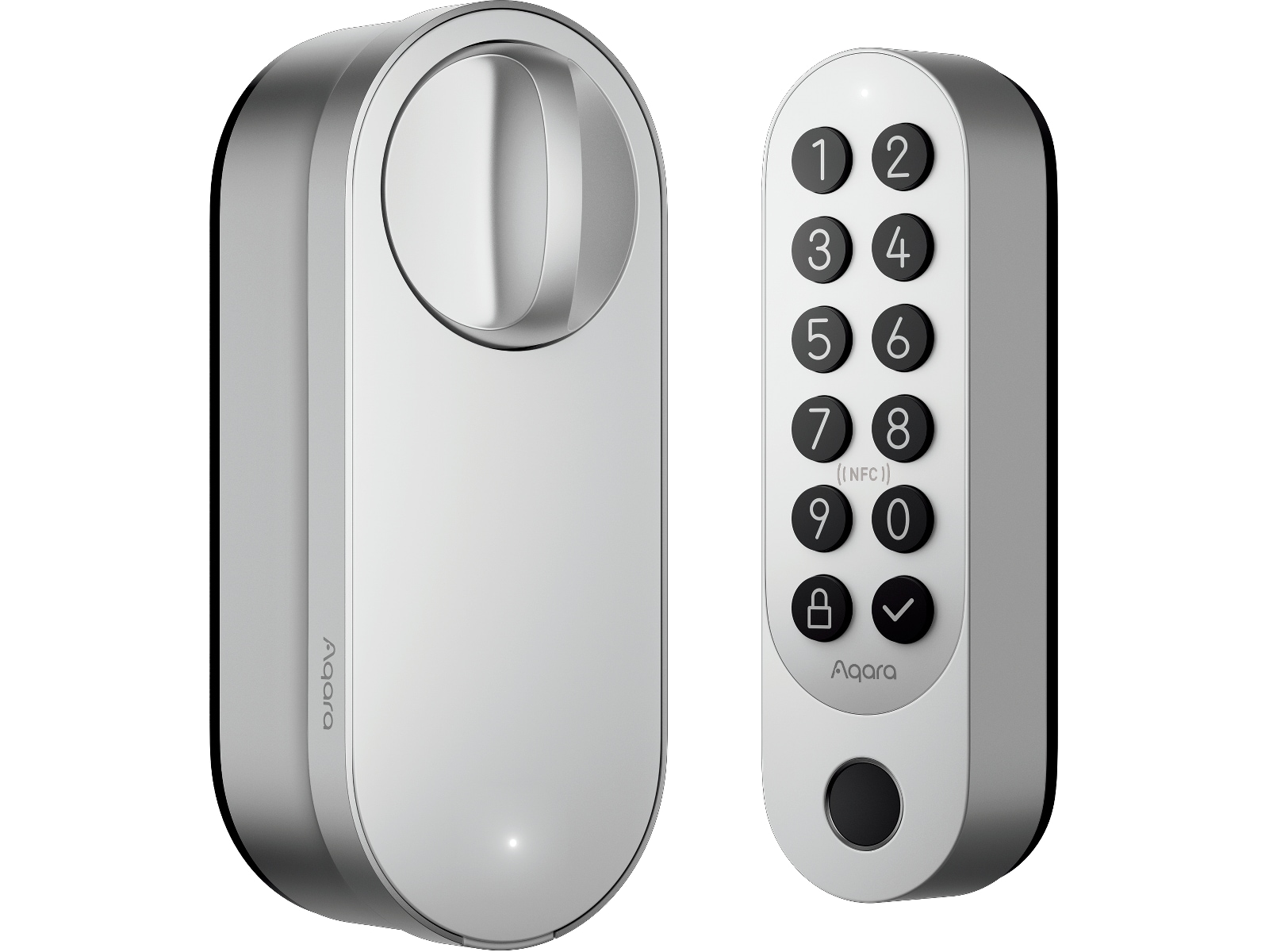 Aqara Smart Lock U200 Sæt (silver) Elektroniske dørlåse