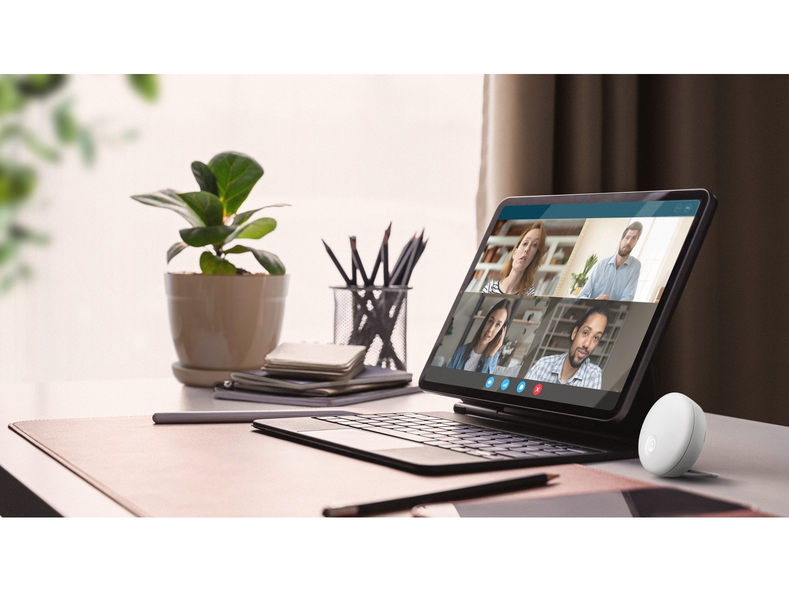 Airthings Wave Enhance luftkvalitetsmonitor Luftkvalitetsmålere