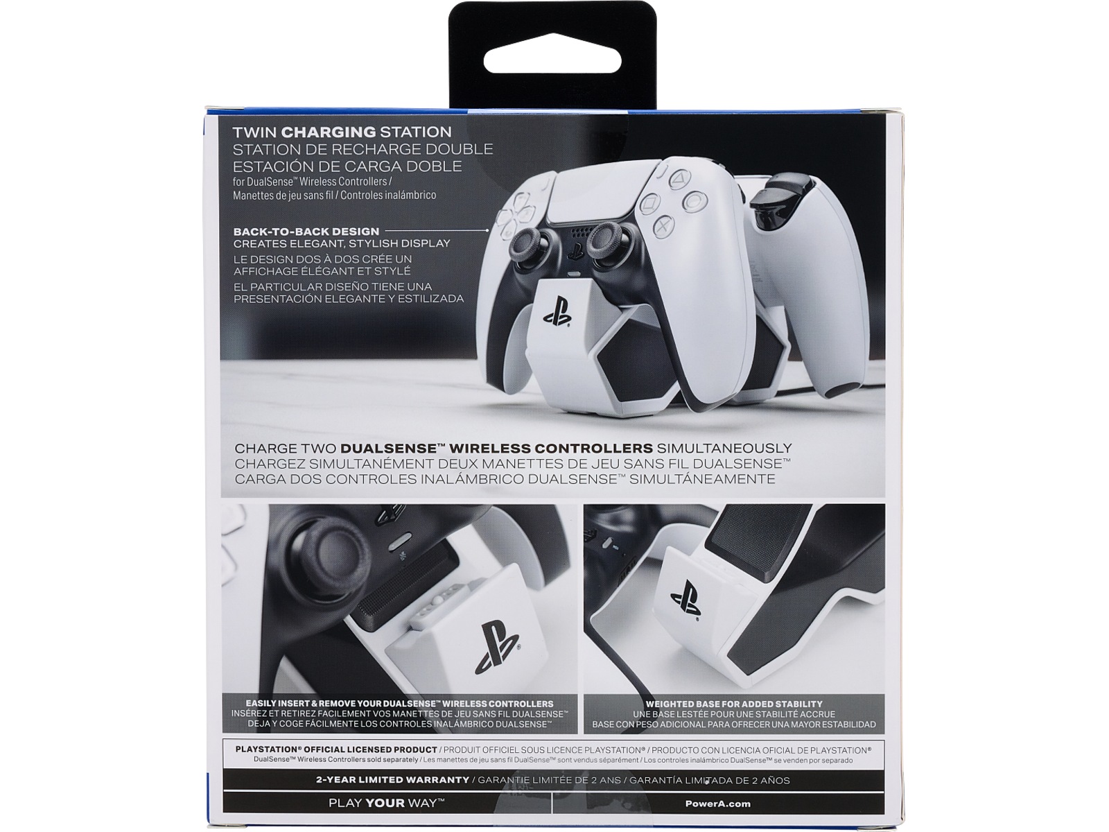 PowerA DualSense Twin Charging Station Tilbehør til spilkonsoller