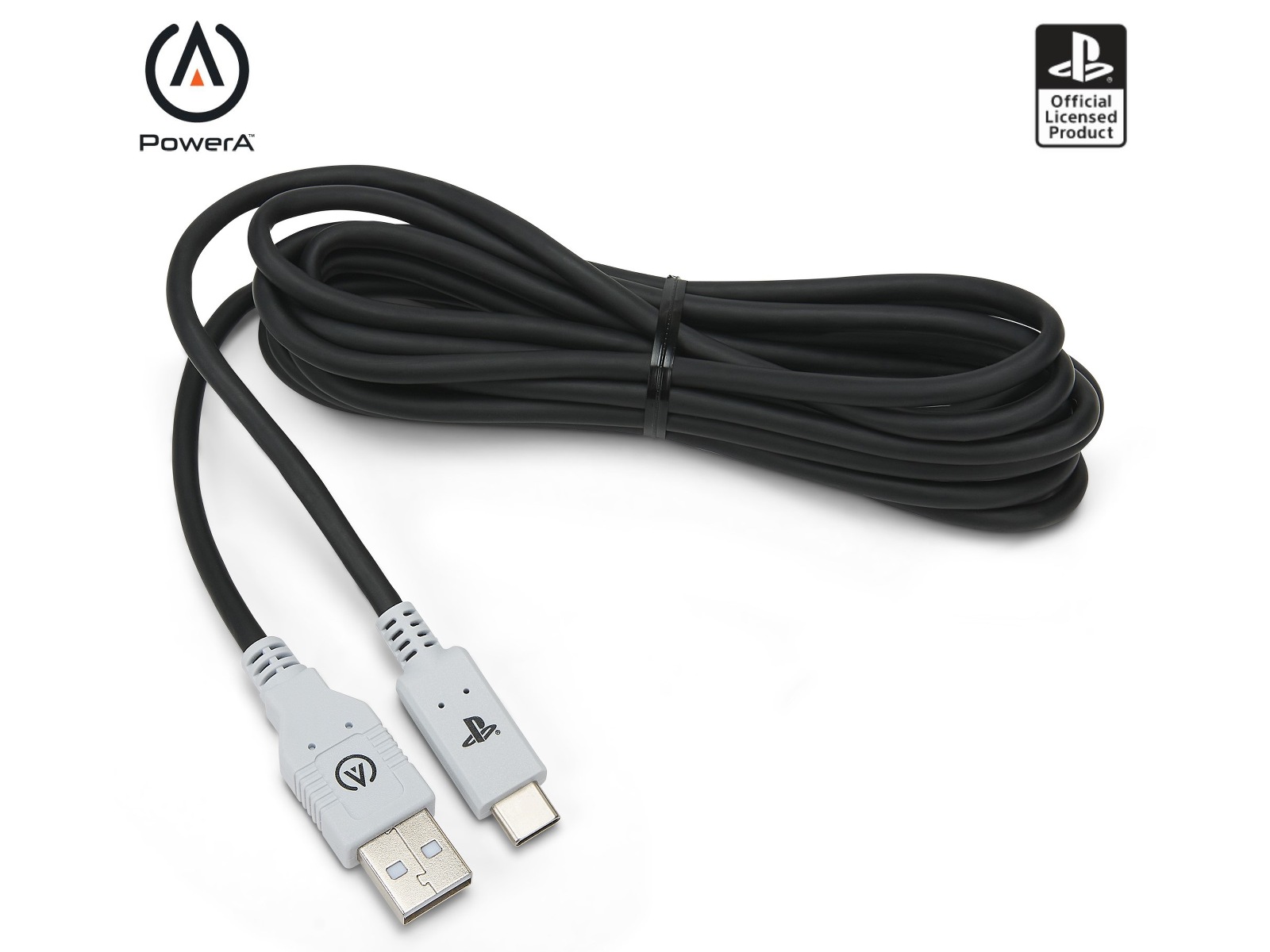 PowerA USB-C kabel til PS5 (sort/hvid) USB-kabler