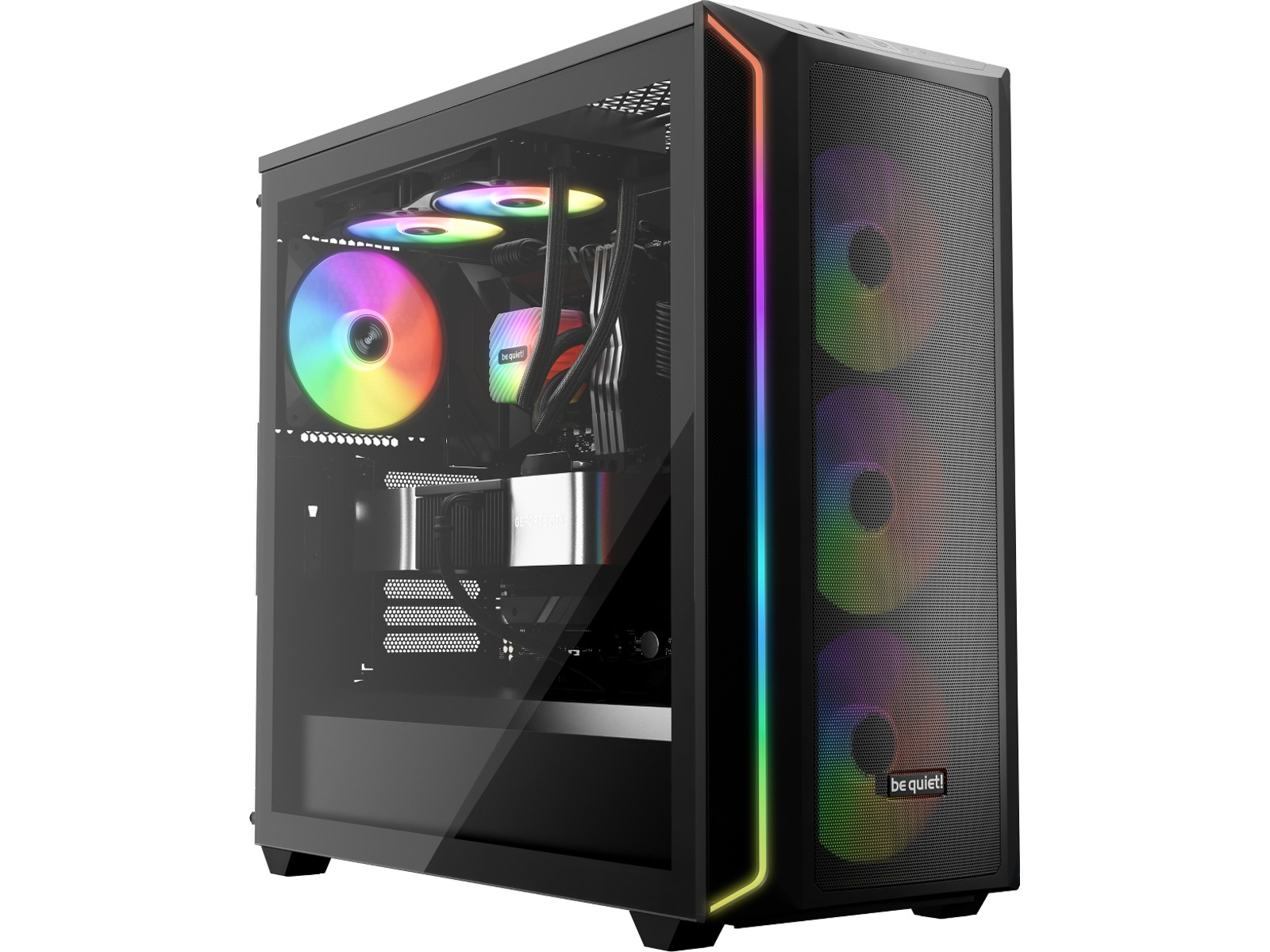 be quiet! LIGHT WINGS LX 120 PWM Ventilator 3pk (sort) Blæsere