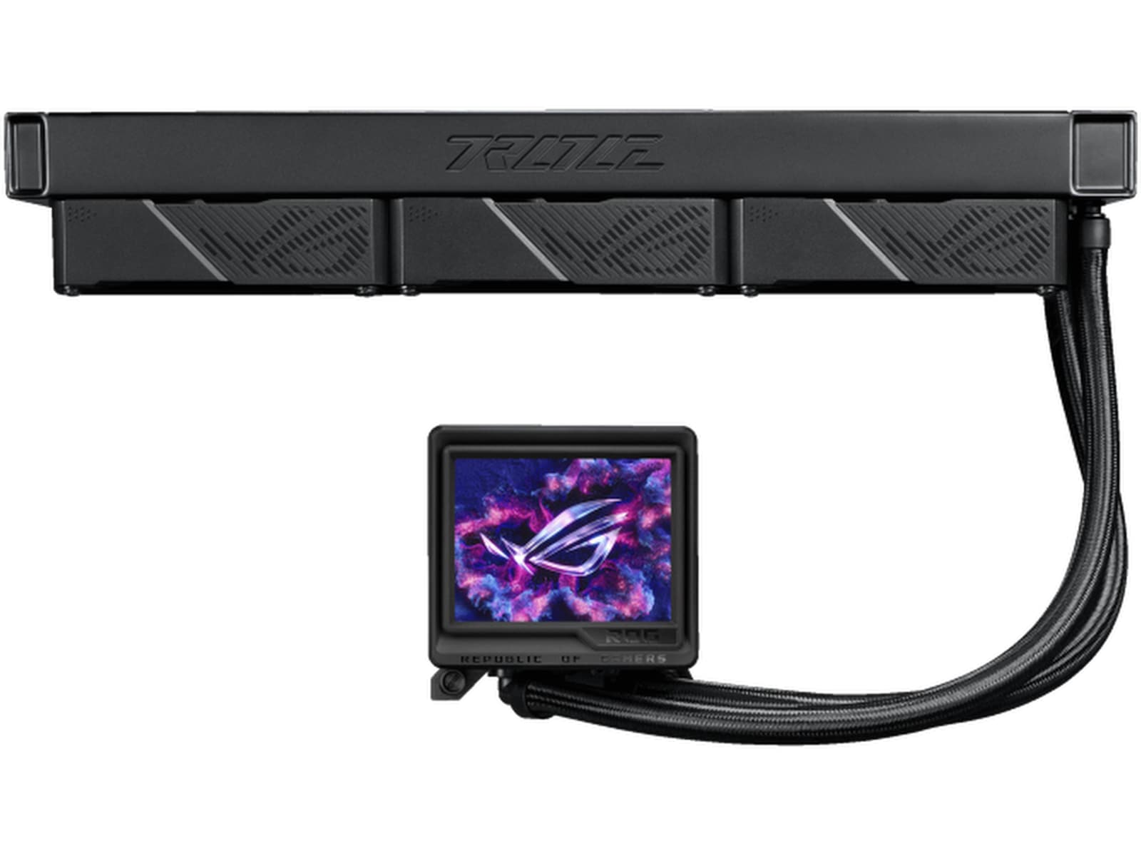 Asus ROG Ryujin III 360 ARGB Extreme Køler (svart) CPU - Vandkøling