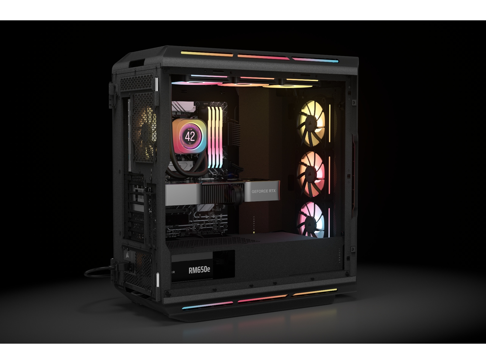 Corsair RMe Series RM650e PSU (sort) Strømforsyninger