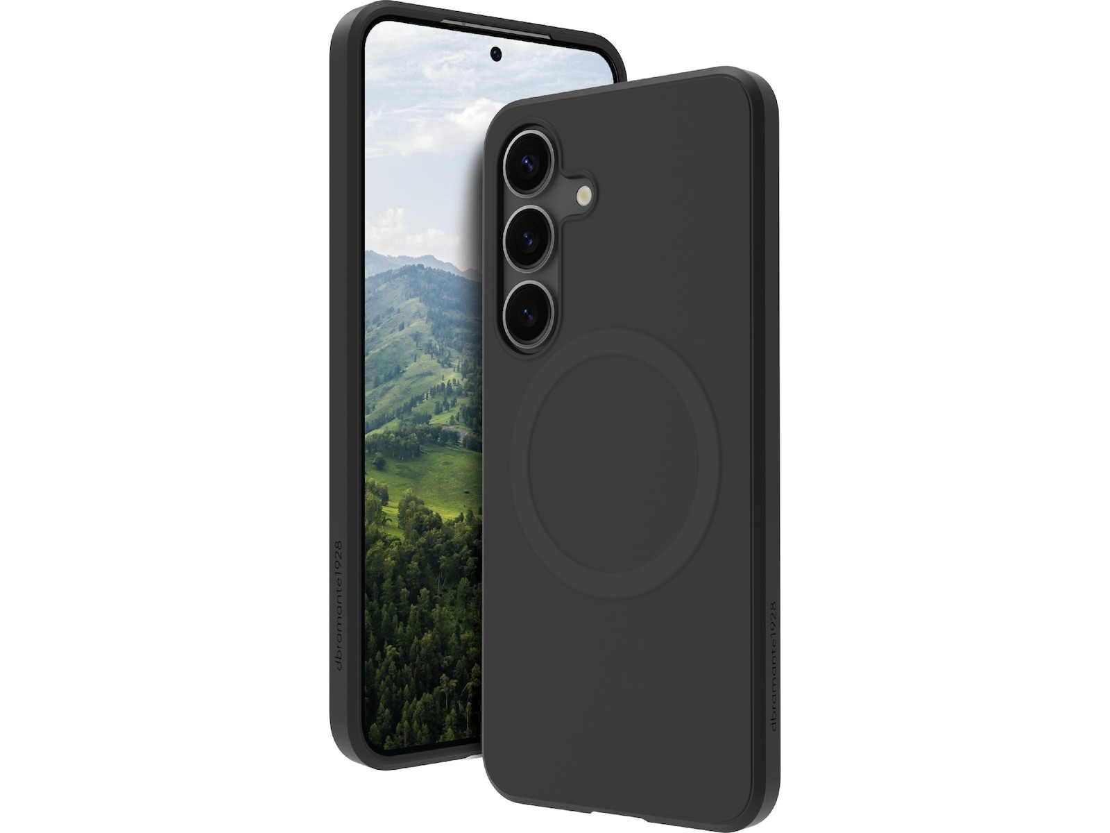 dbramante1928 Galaxy S25 Greenland Pro Qi2 cover (night black) Mobilcover