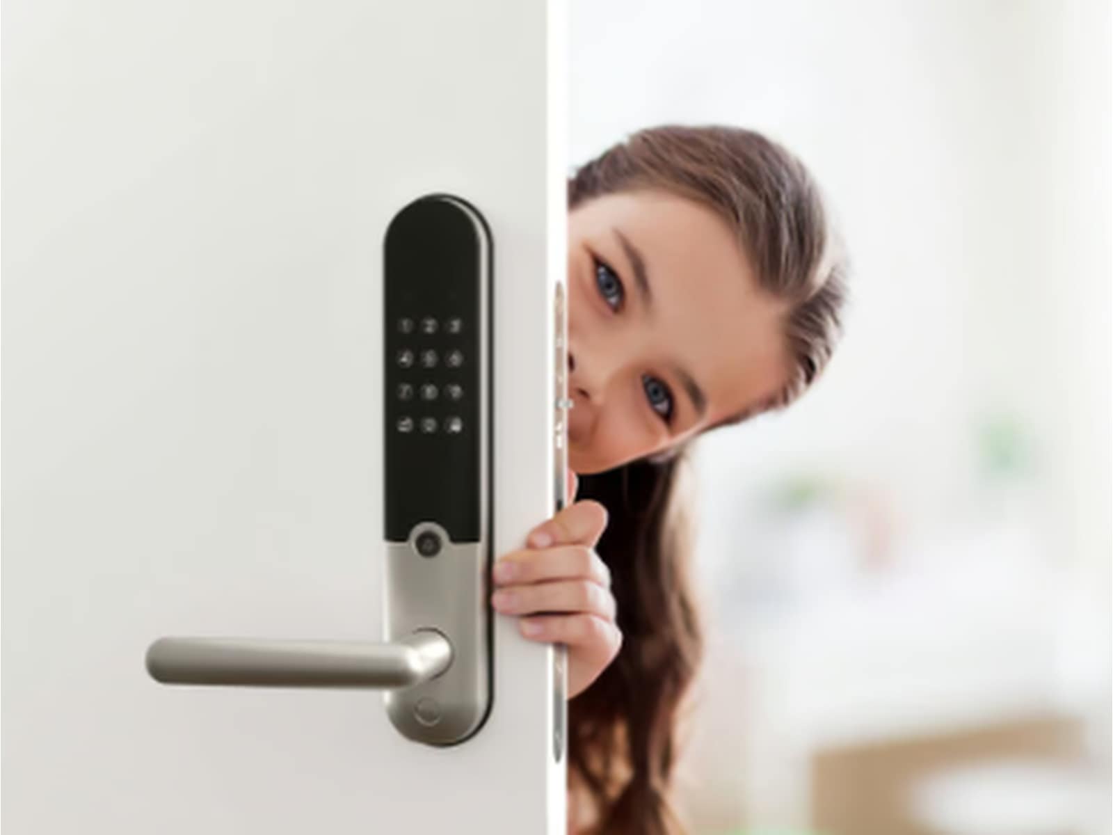 Yale Doorman L3S Flex Smart lås (børstet sort) Elektroniske dørlåse