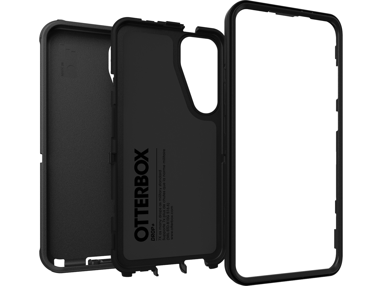OtterBox Galaxy S25+ Defender cover - ProPack (sort) Mobilcover