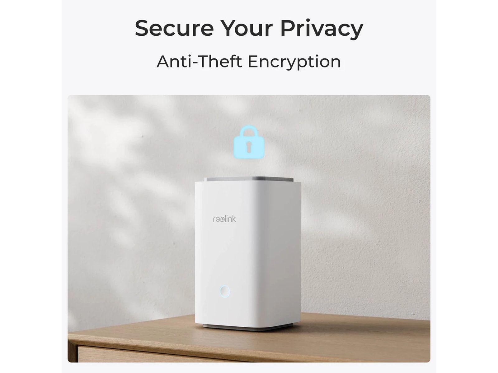 Reolink Home Hub med 4x Argus 3 pro kamera Overvågningskameraer