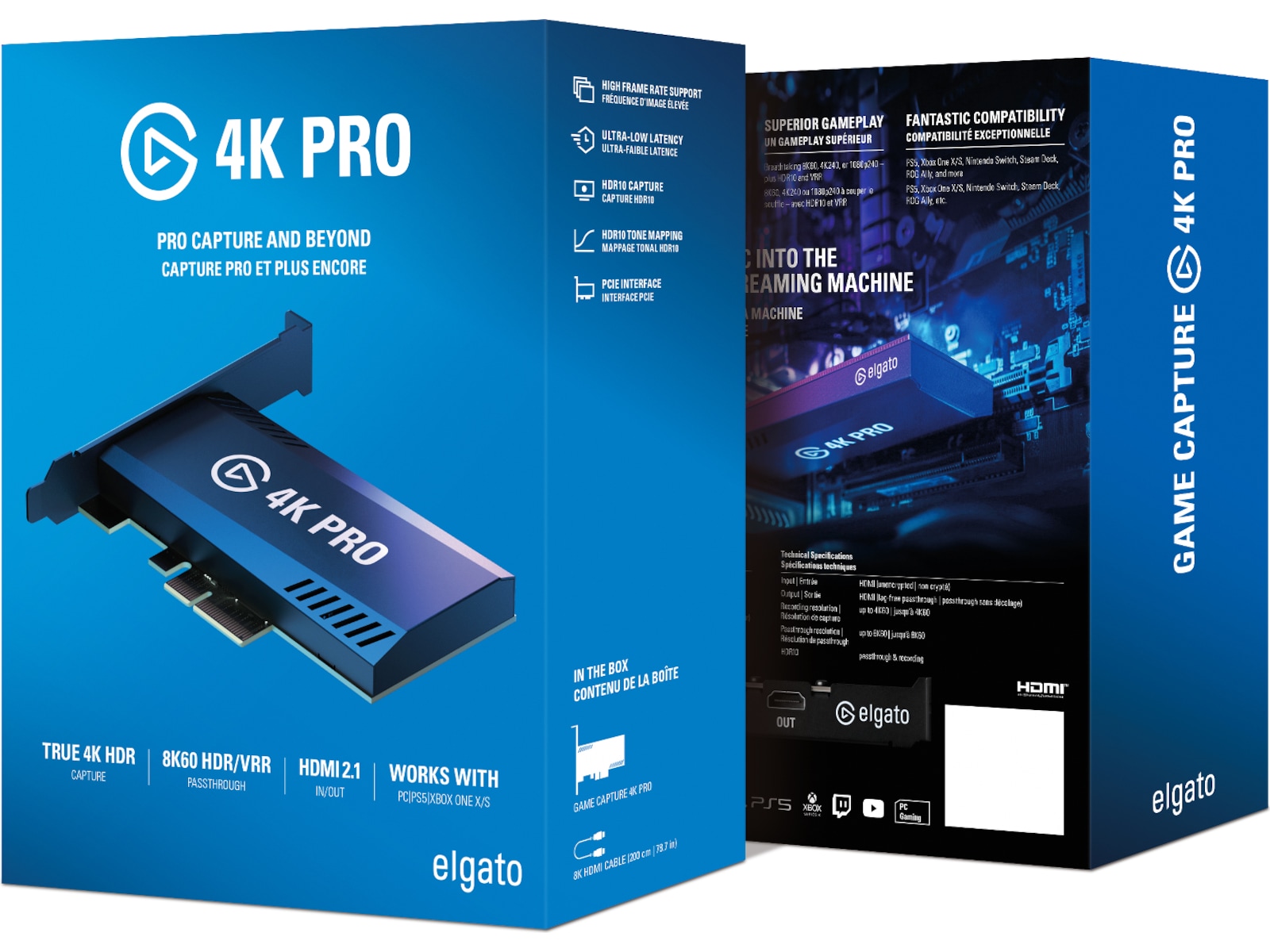 Elgato Game Capture 4K Pro Capture og streamning