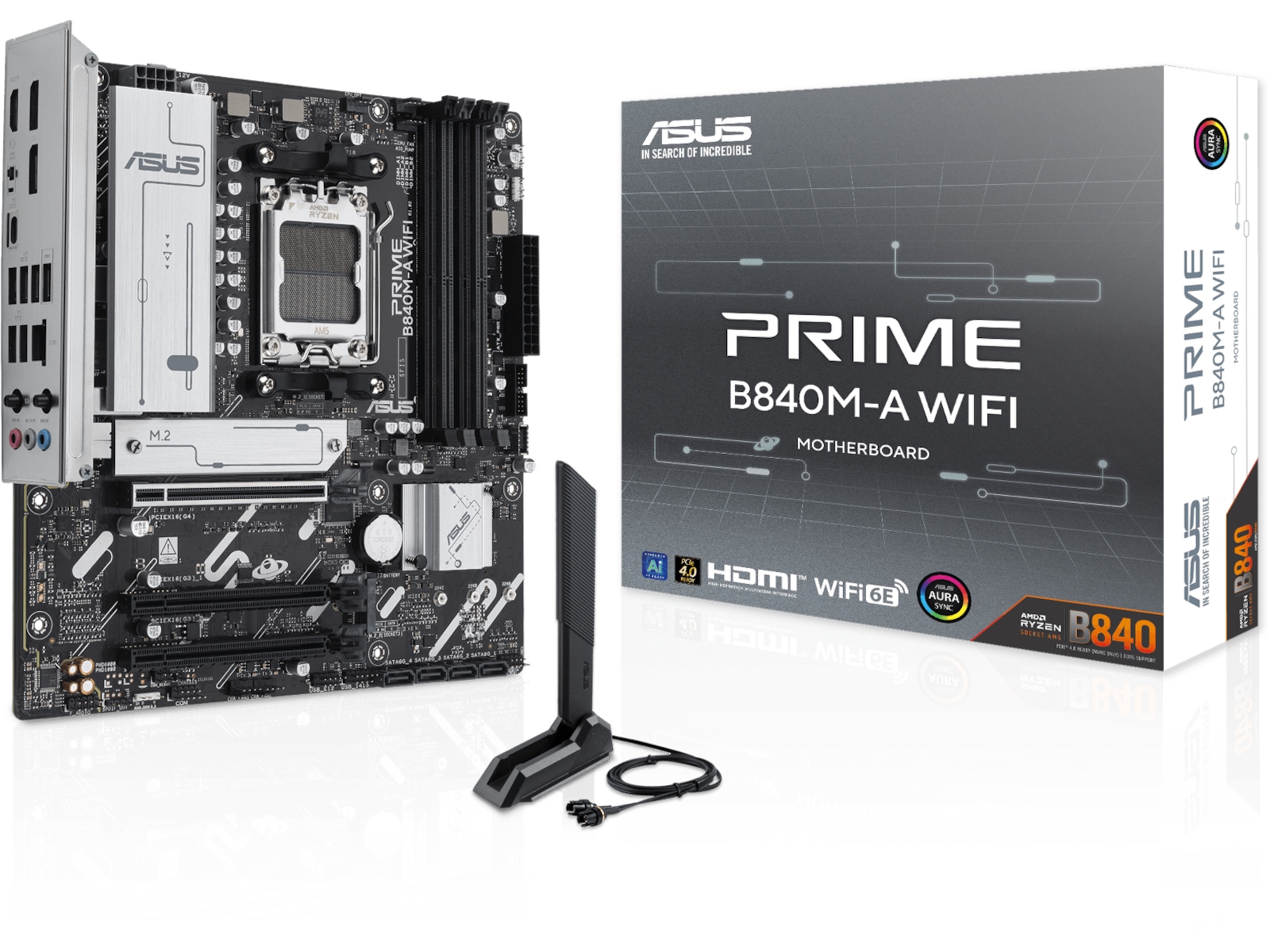 ASUS PRIME B840M-A WIFI Bundkort AMD Socket