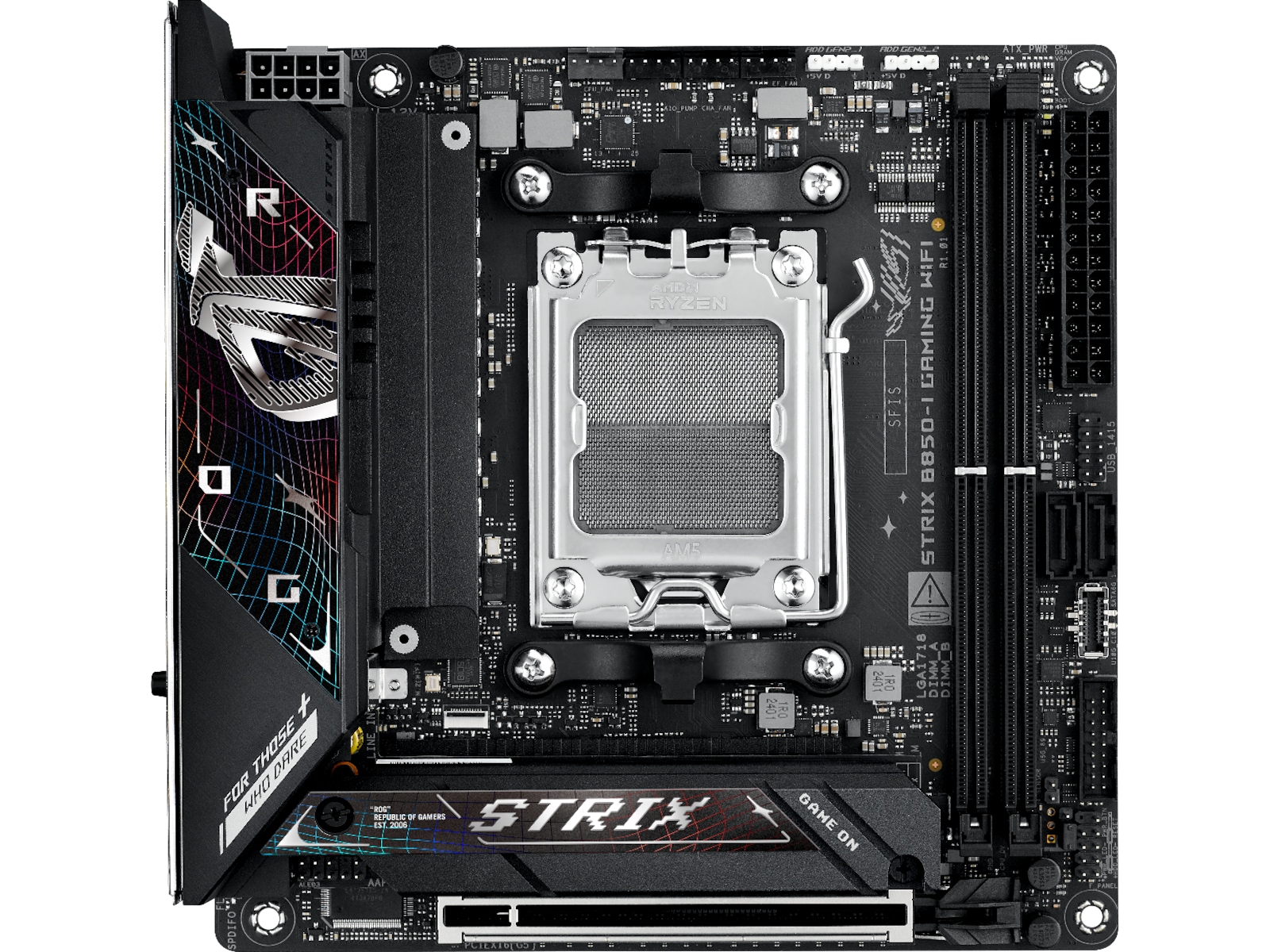 ASUS ROG STRIX B850-I GAMING WIFI Bundkort AMD Socket