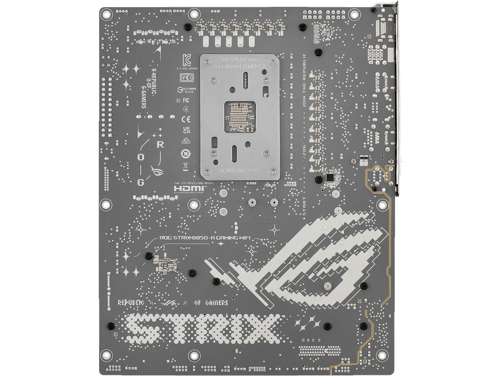 ASUS ROG STRIX B850-A GAMING WIFI Bundkort AMD Socket
