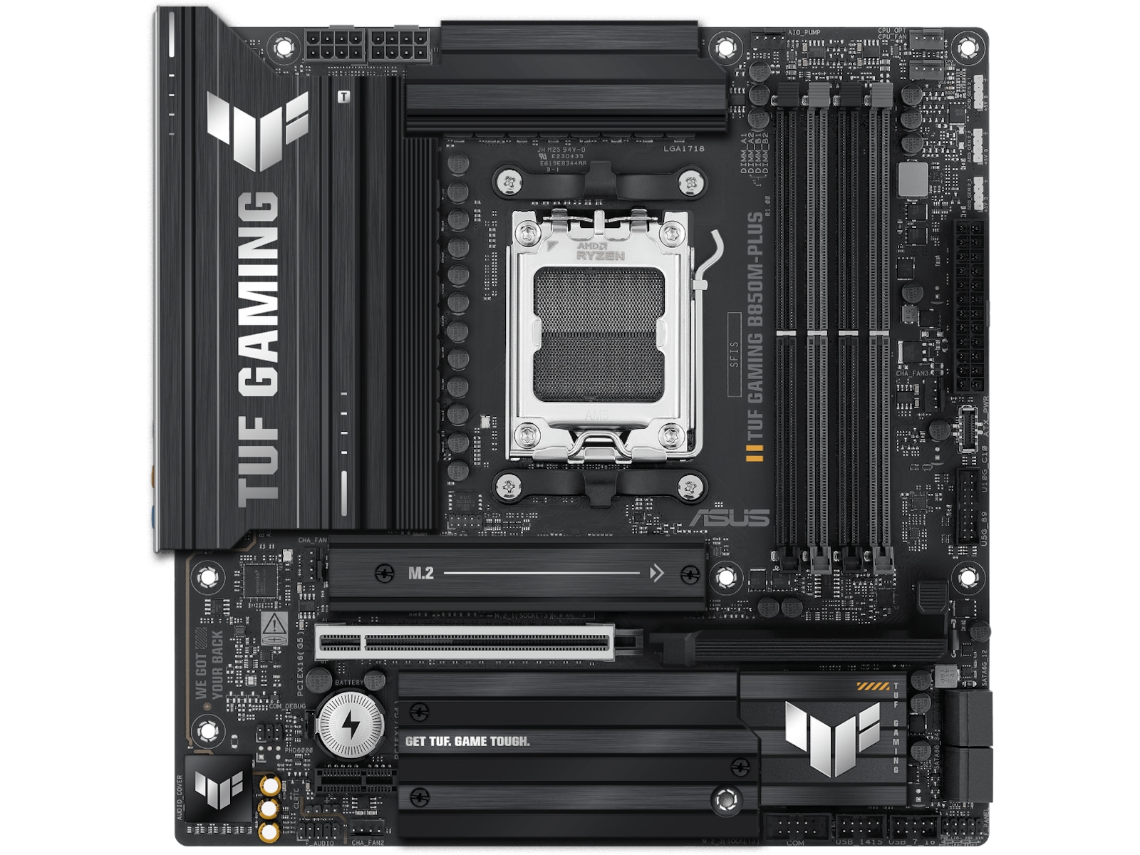 ASUS TUF GAMING B850M-PLUS Bundkort AMD Socket