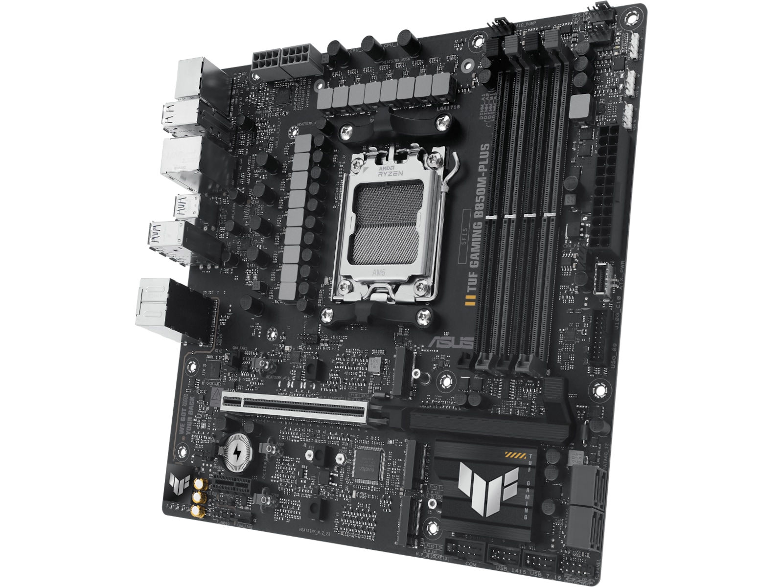 ASUS TUF GAMING B850M-PLUS Bundkort AMD Socket