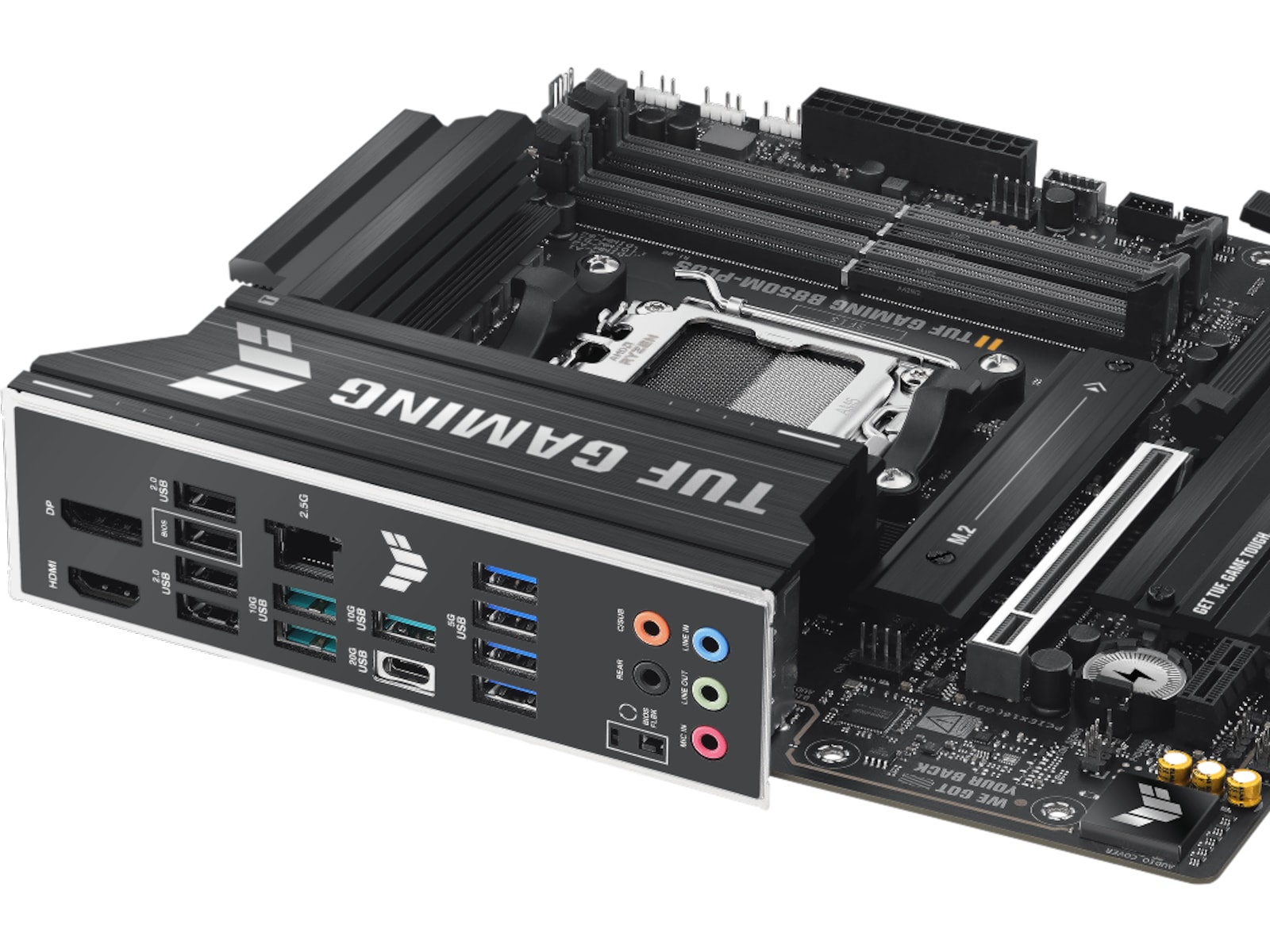 ASUS TUF GAMING B850M-PLUS Bundkort AMD Socket