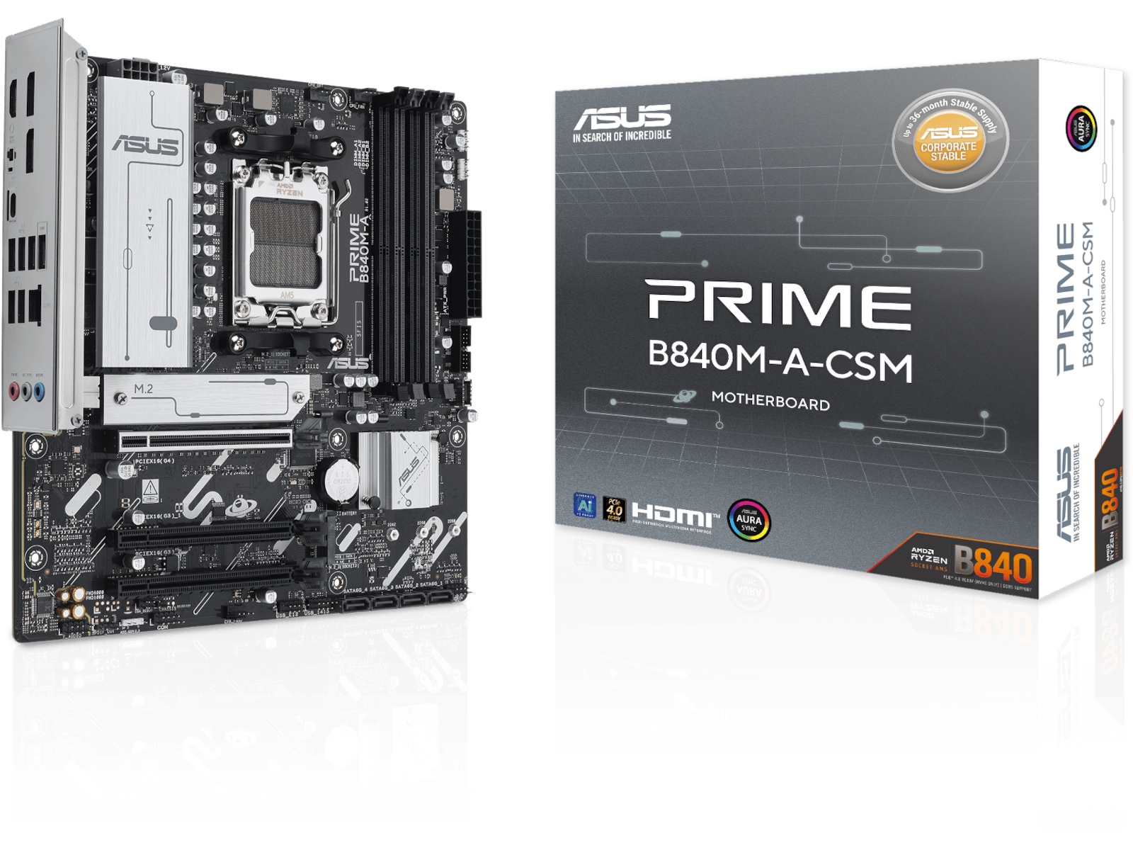 ASUS PRIME B840M-A-CSM Bundkort AMD Socket