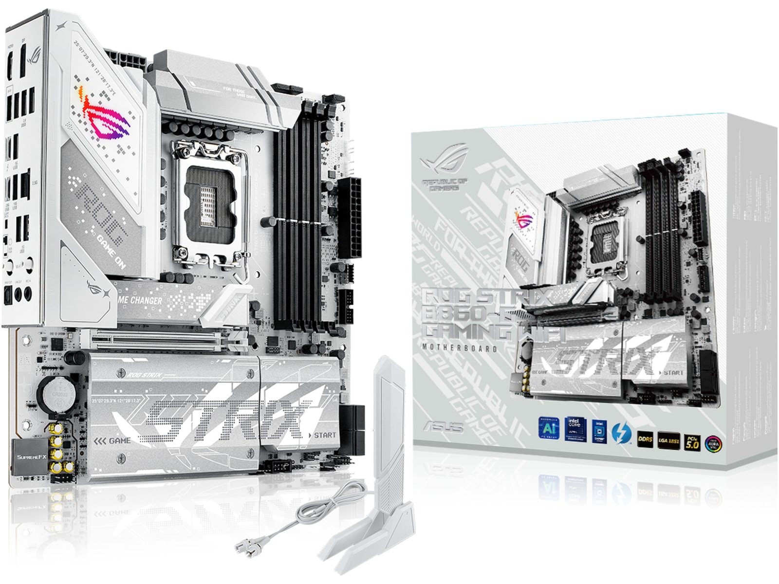 ASUS ROG STRIX B860-G GAMING WIFI Bundkort Intel Socket