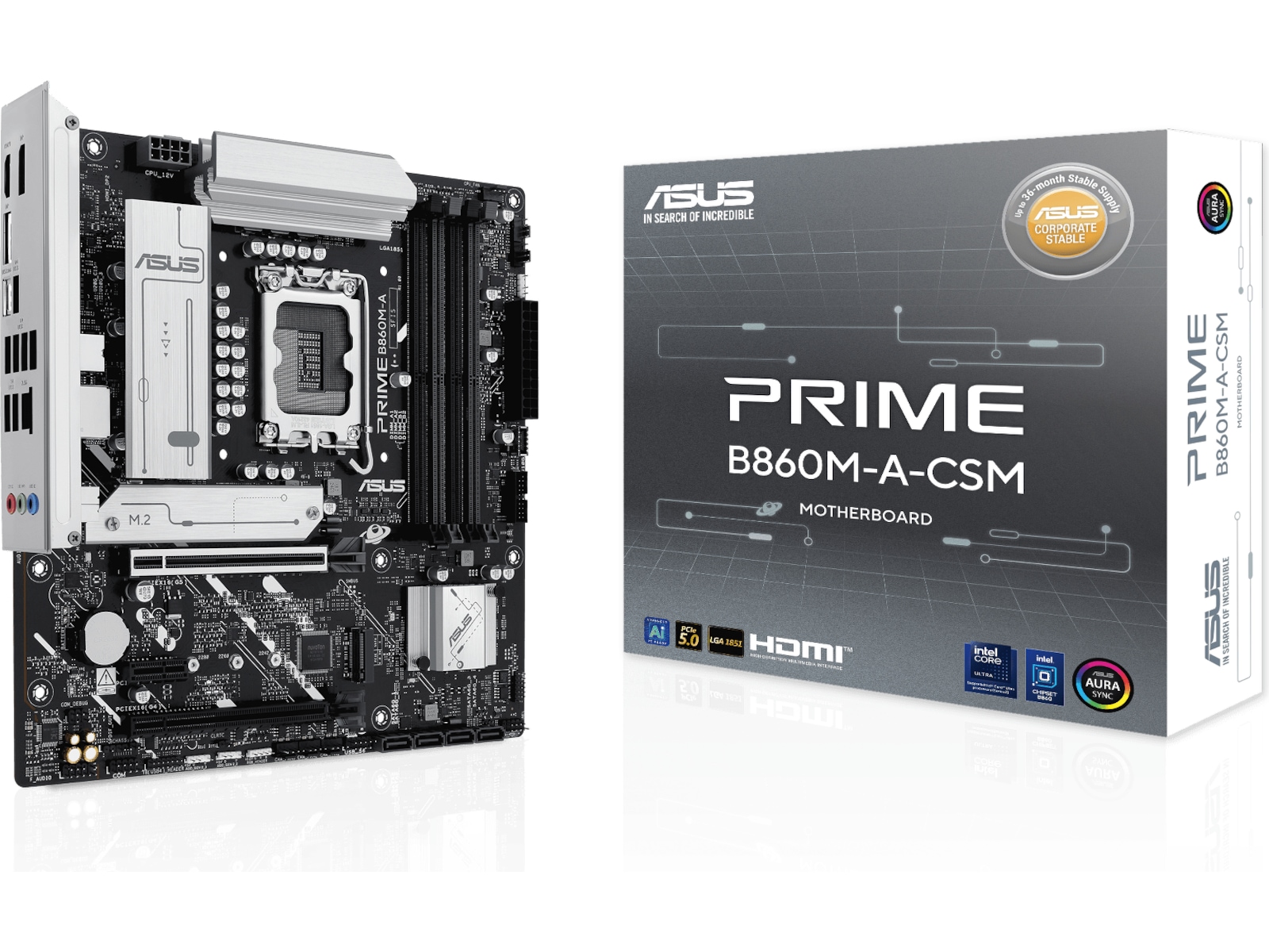 ASUS PRIME B860M-A-CSM Bundkort Intel Socket
