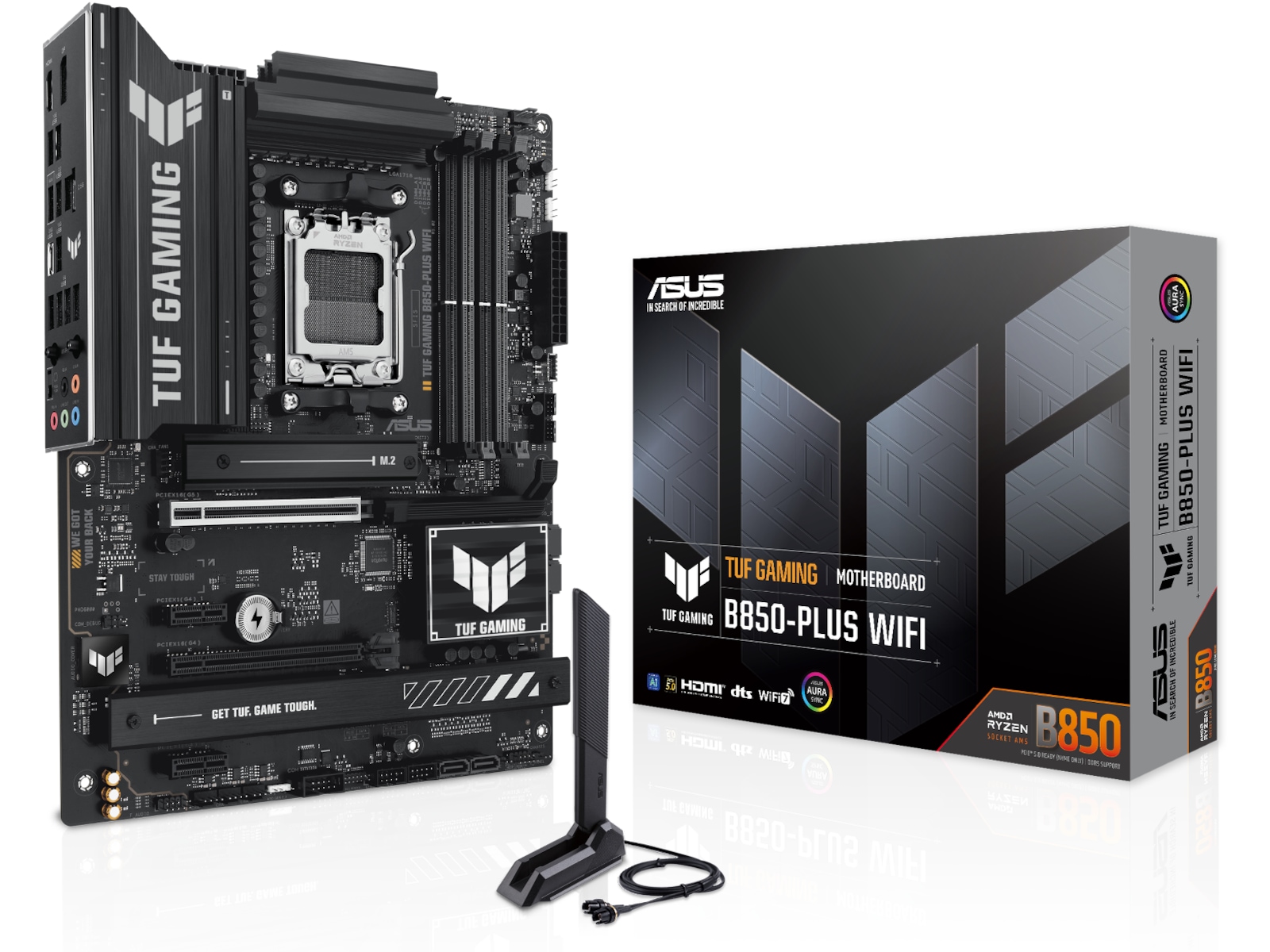 ASUS TUF GAMING B850-PLUS WIFI Bundkort AMD Socket