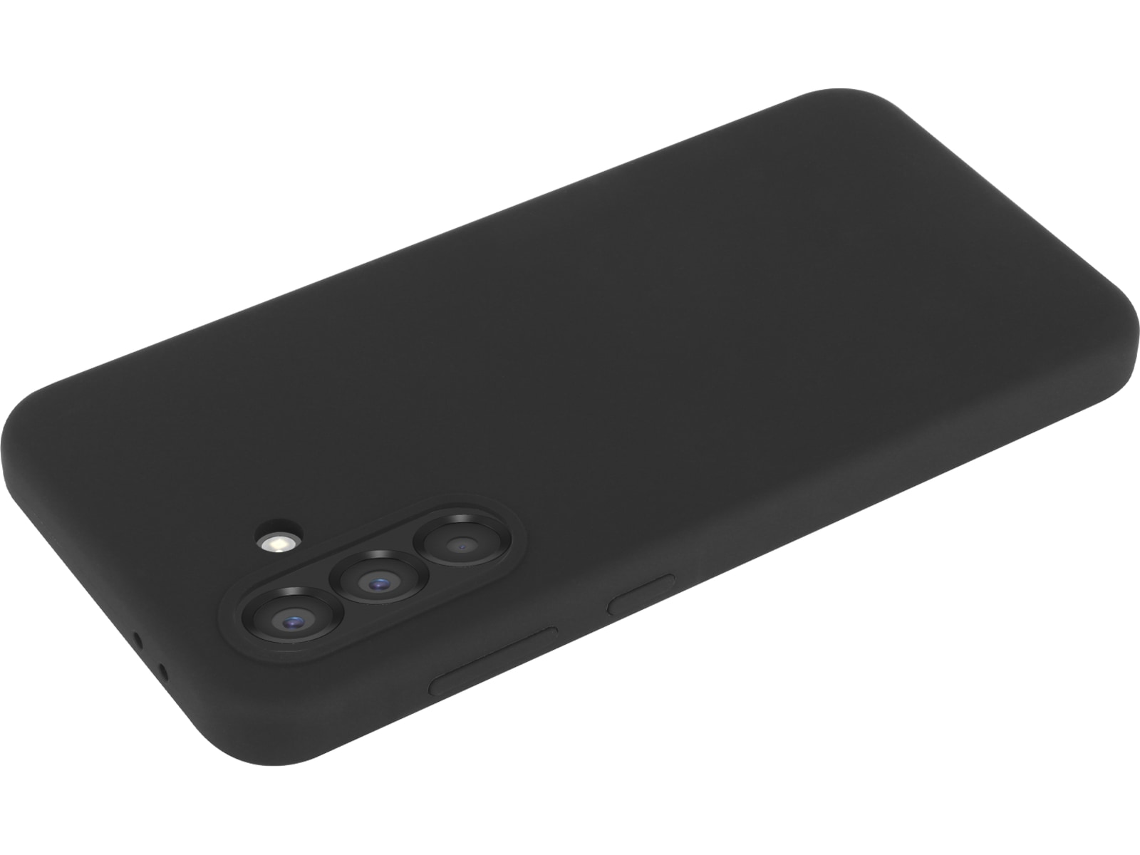 iiglo Galaxy A36 Silikone cover (sort) Mobilcover