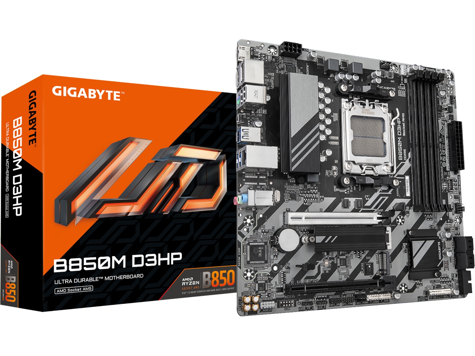 Gigabyte B850M D3HP Bundkort AMD Socket