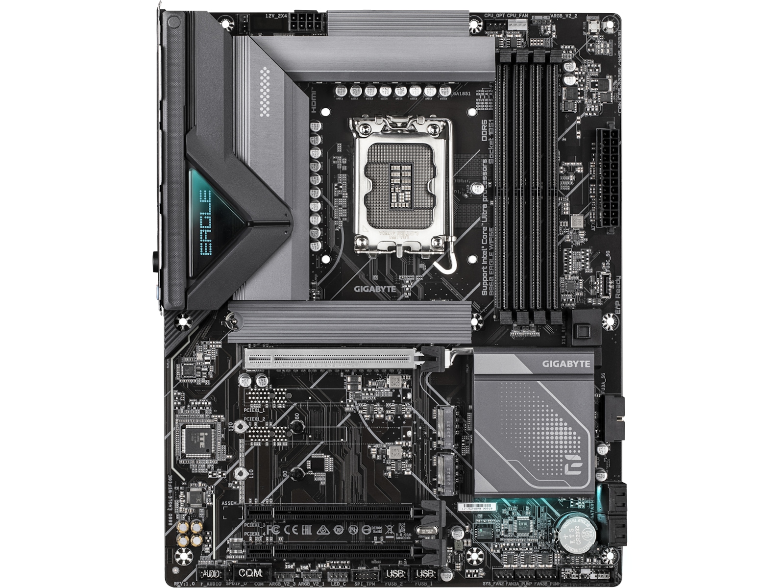 GIGABYTE B860 EAGLE WIFI6E Bundkort Intel Socket