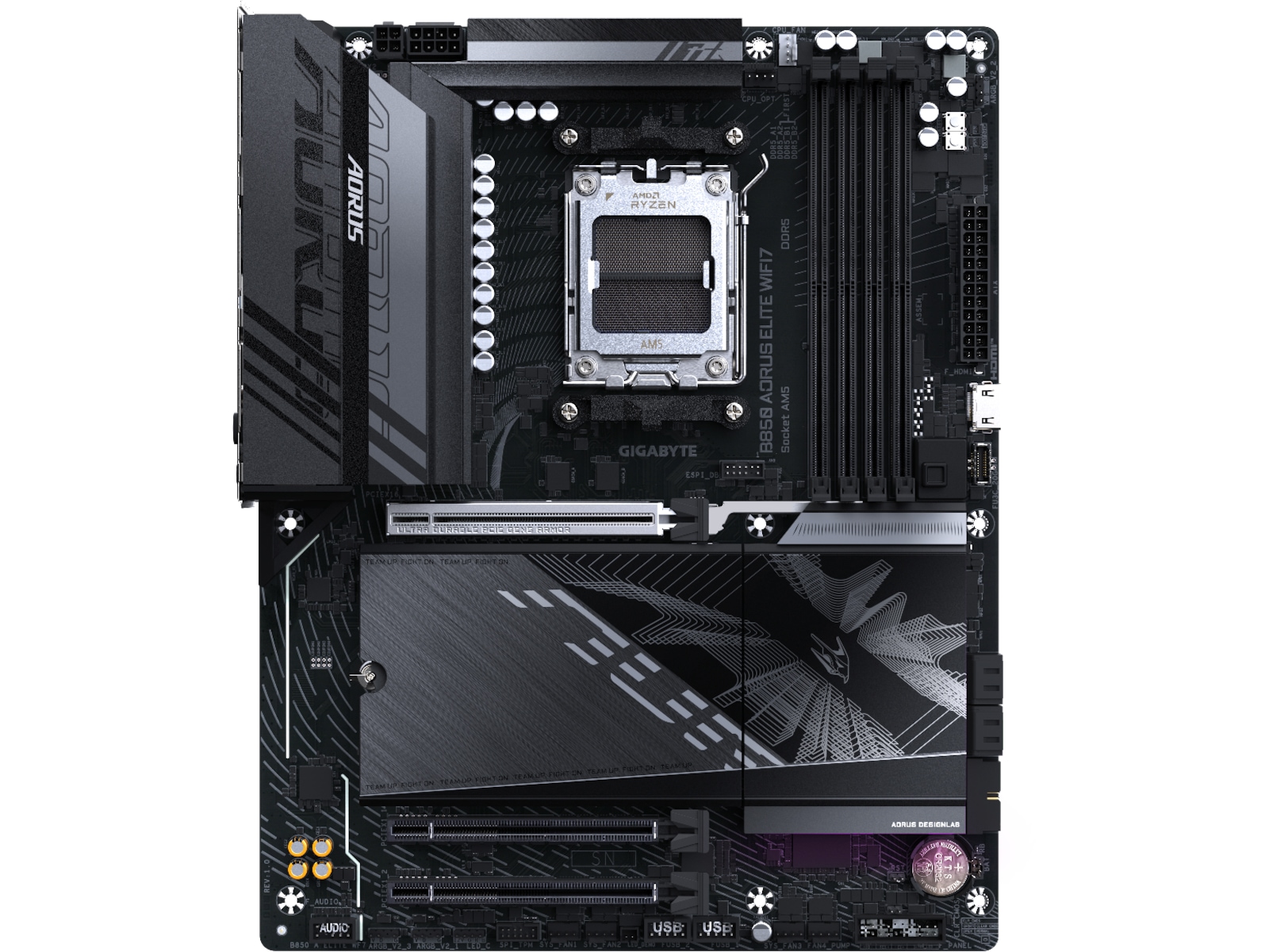 Gigabyte B850 AORUS ELITE WF7 Bundkort AMD Socket
