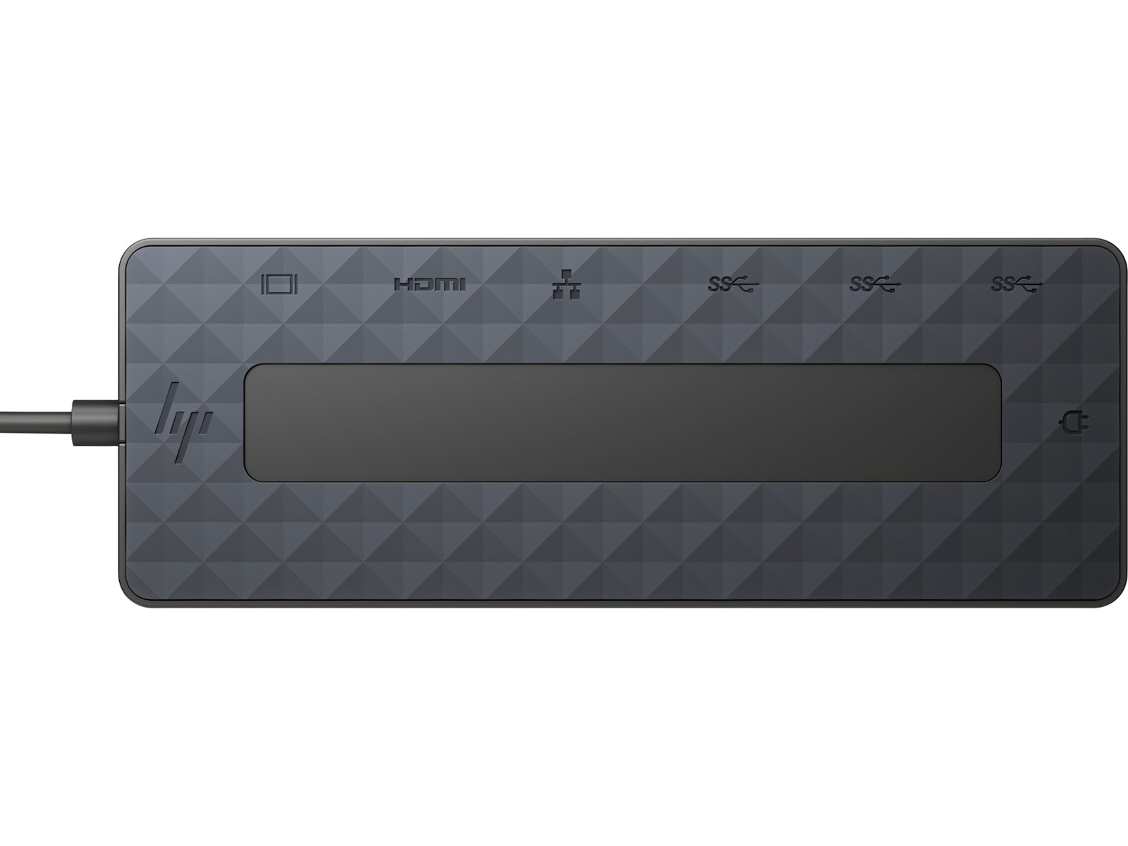 HP Universal USB-C Multiport Hub (sort) Dockingstation og USB-hub