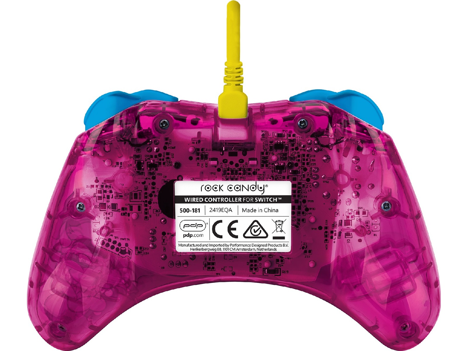 PDP Rock Candy Wired Controller - Peach Tilbehør til spilkonsoller