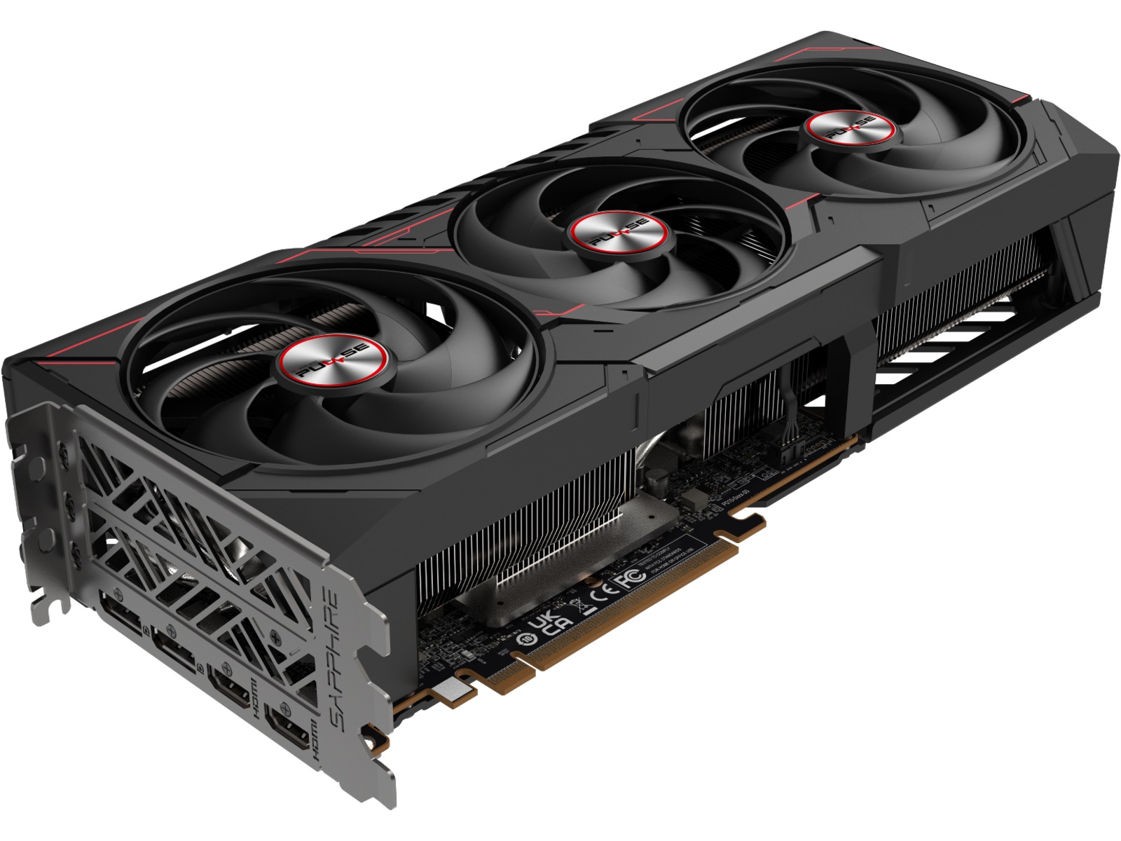 Sapphire PULSE AMD Radeon RX 9070 XT Gaming Grafikkort