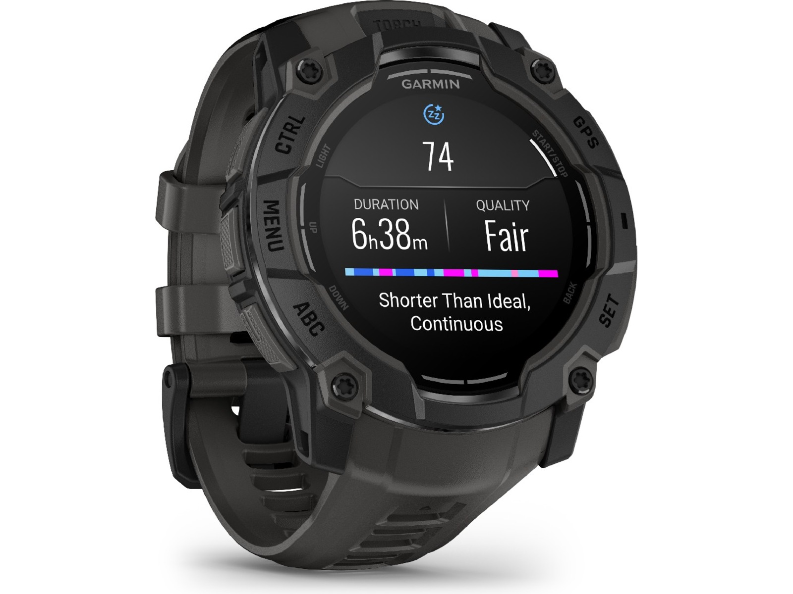 Garmin Instinct 3 AMOLED 50mm (sort/charcoal) Smartwatches