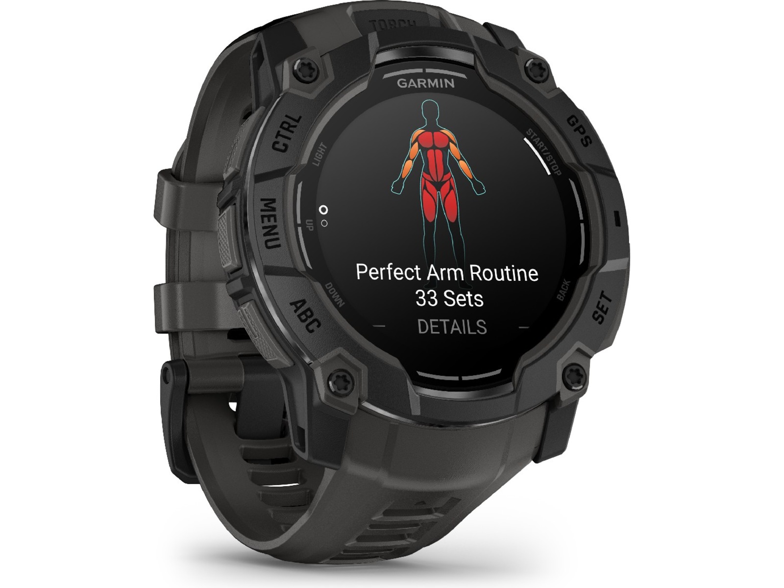 Garmin Instinct 3 AMOLED 50mm (sort/charcoal) Smartwatches