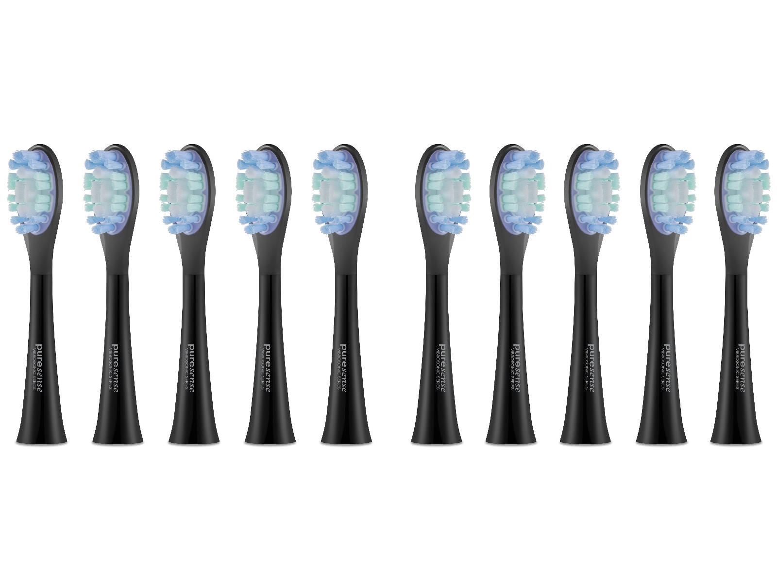 Puresense Dental C Vibrosonic Tandbørstehoveder 10 stk (soft, large) Tandbørstehoveder