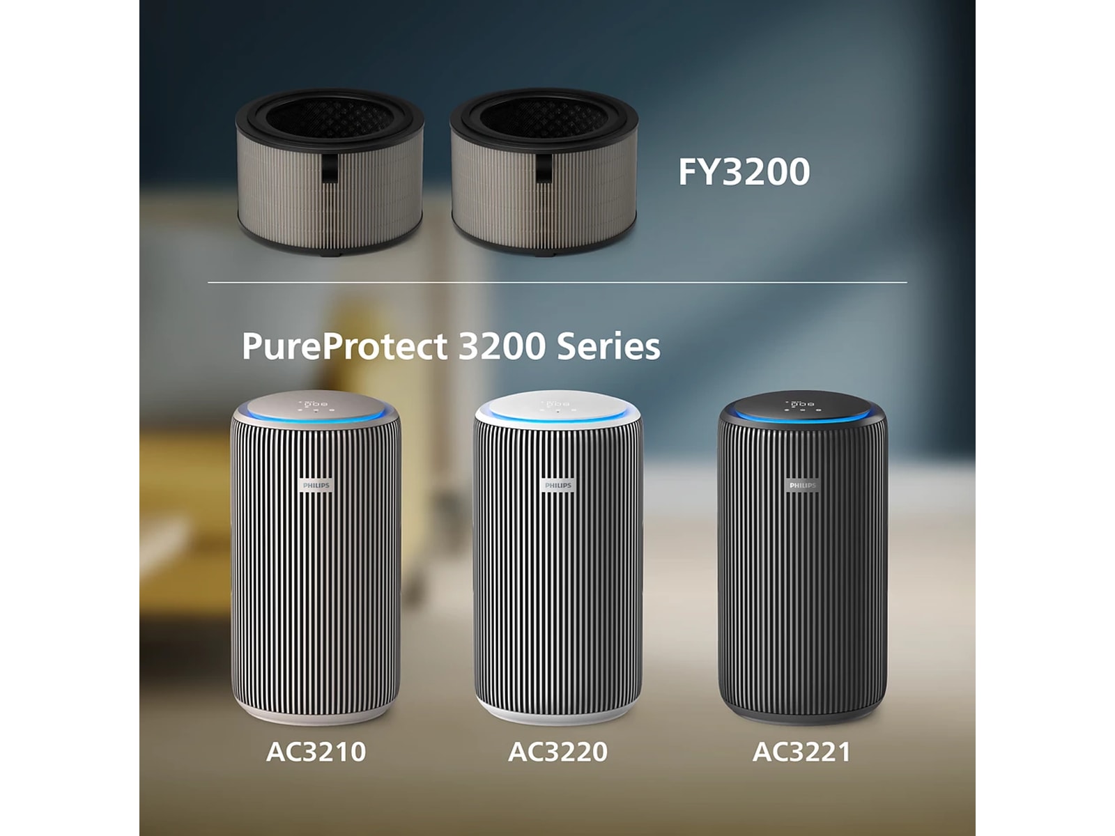Philips PureProtect 3200 Series HEPA NanoProtect-filter Luftrensere