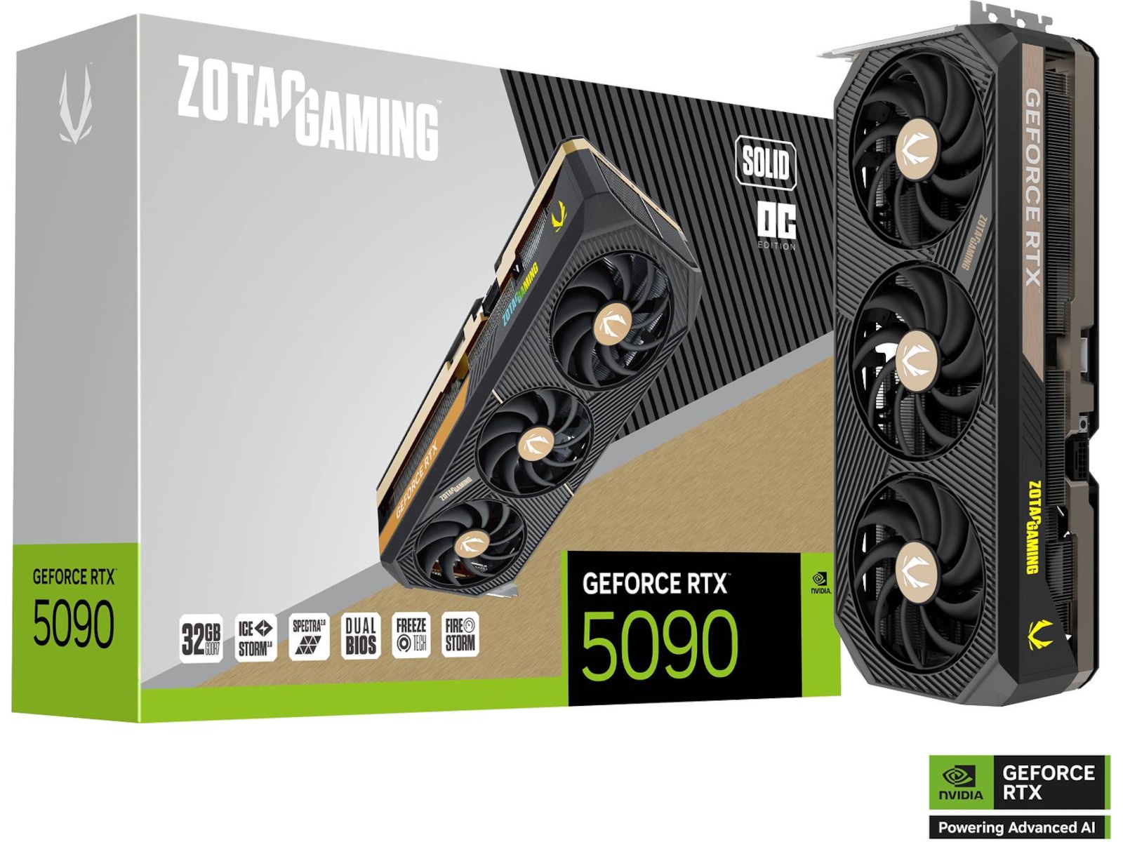 Zotac Gaming GeForce RTX 5090 SOLID OC Grafikkort