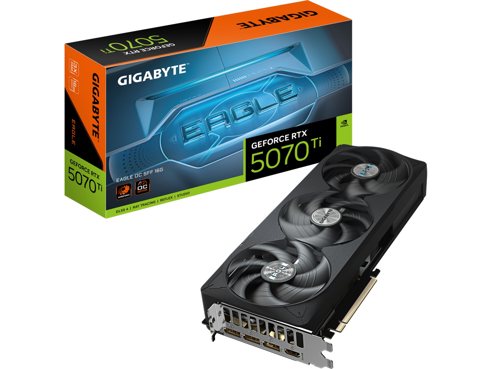 Gigabyte GeForce RTX 5070 Ti EAGLE OC SFF Grafikkort