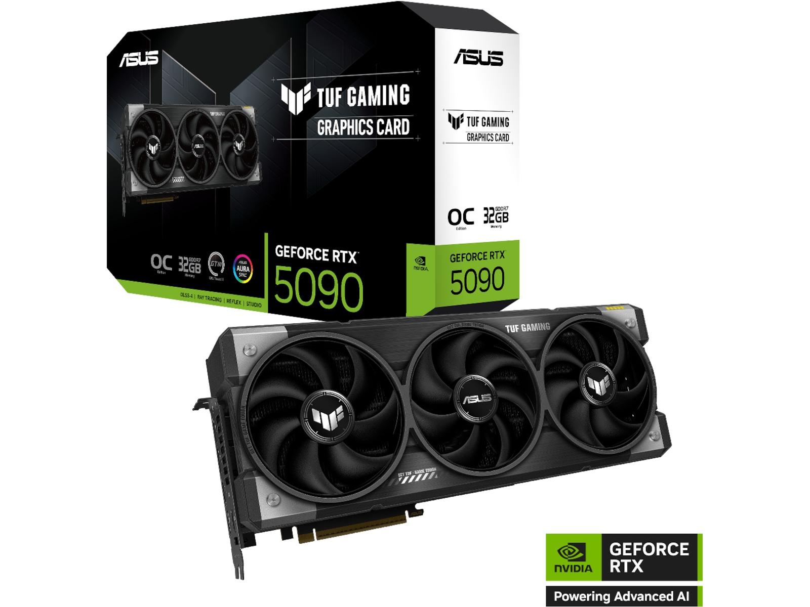 ASUS TUF Gaming GeForce RTX 5090 OC Grafikkort
