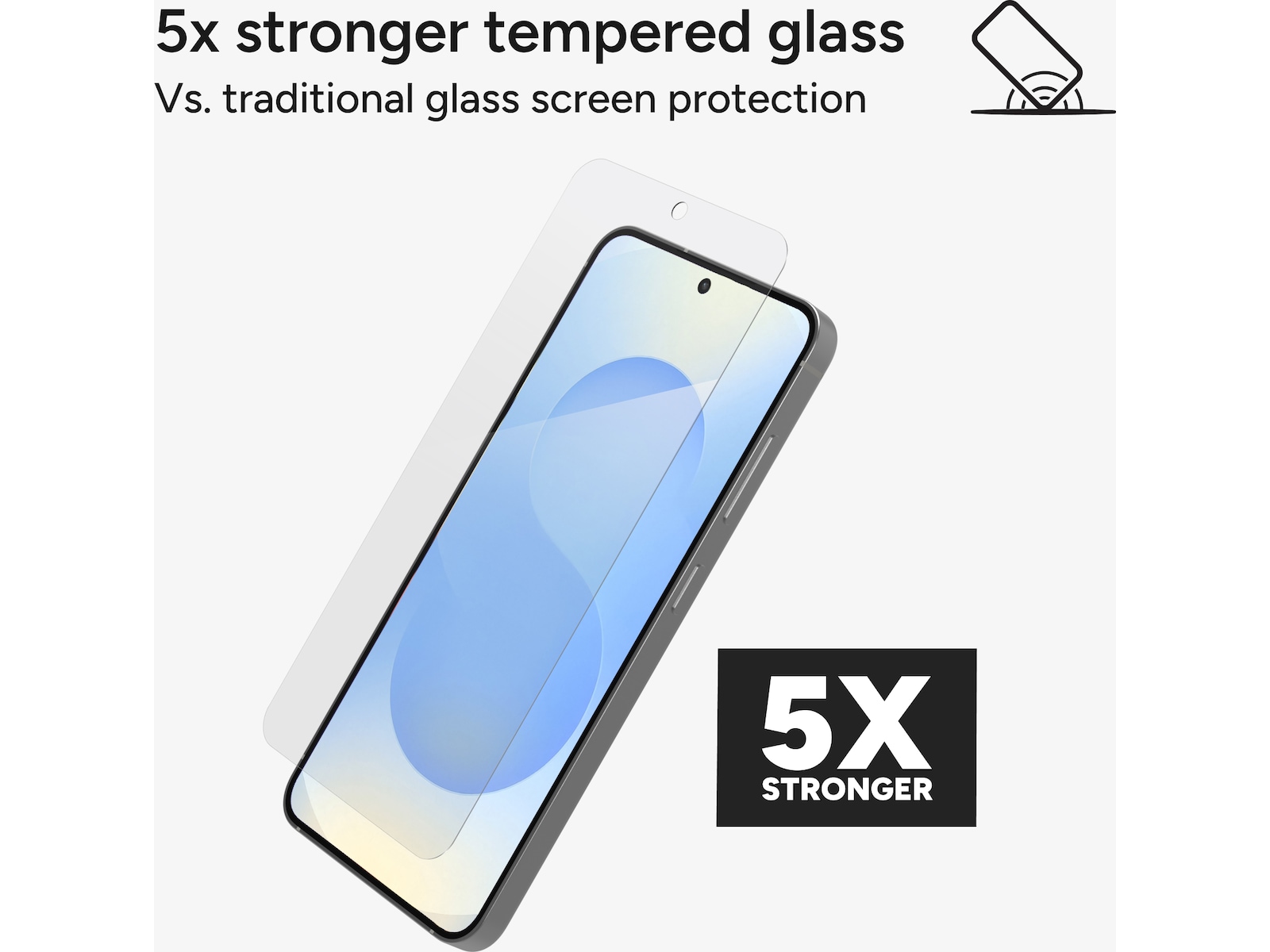 ZAGG Galaxy S25 Glass Elite Skærmbeskytter Skærmbeskyttelse mobiltelefon