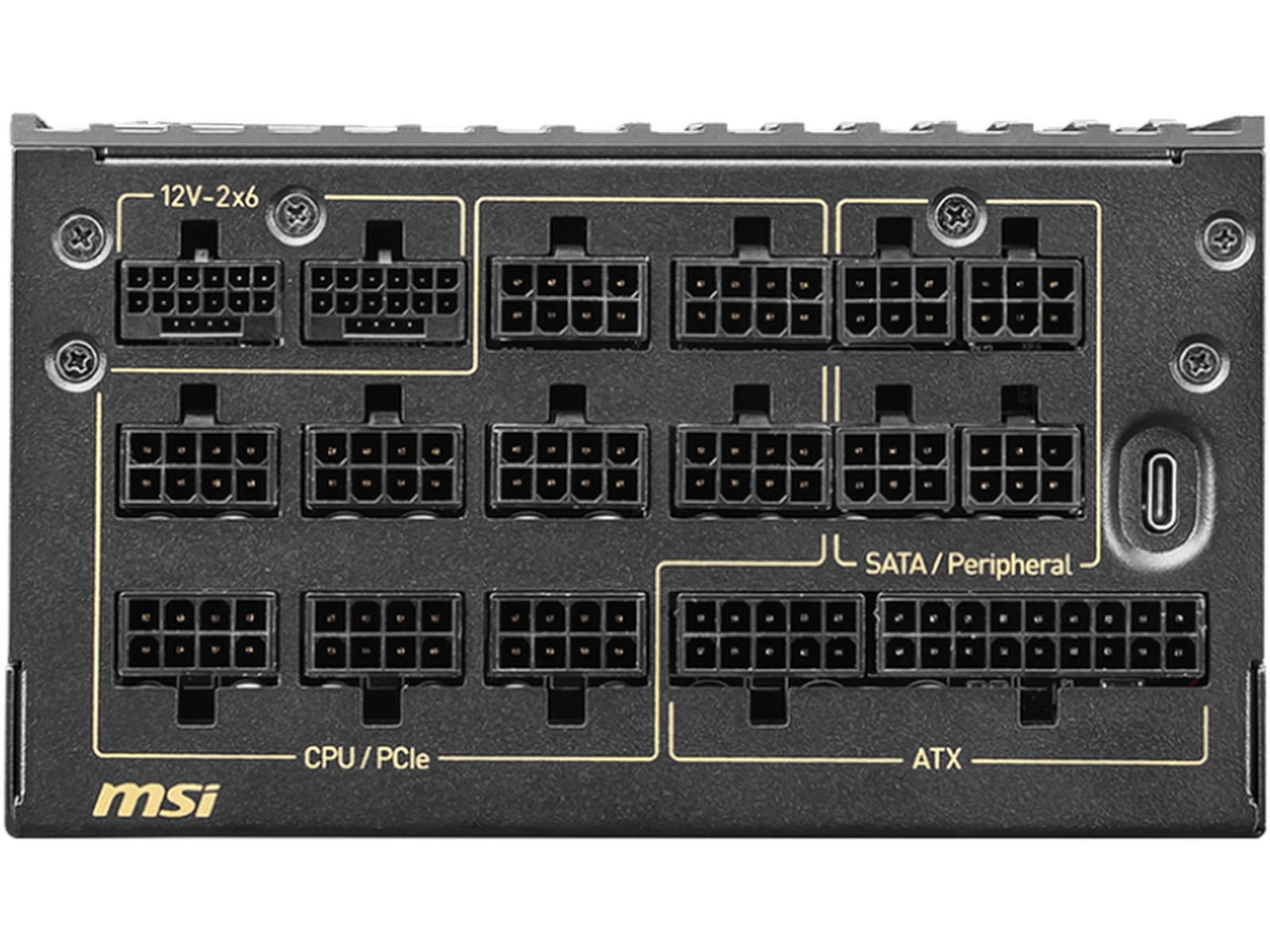 MEG Ai1600T PCIE 5 Strømforsyninger