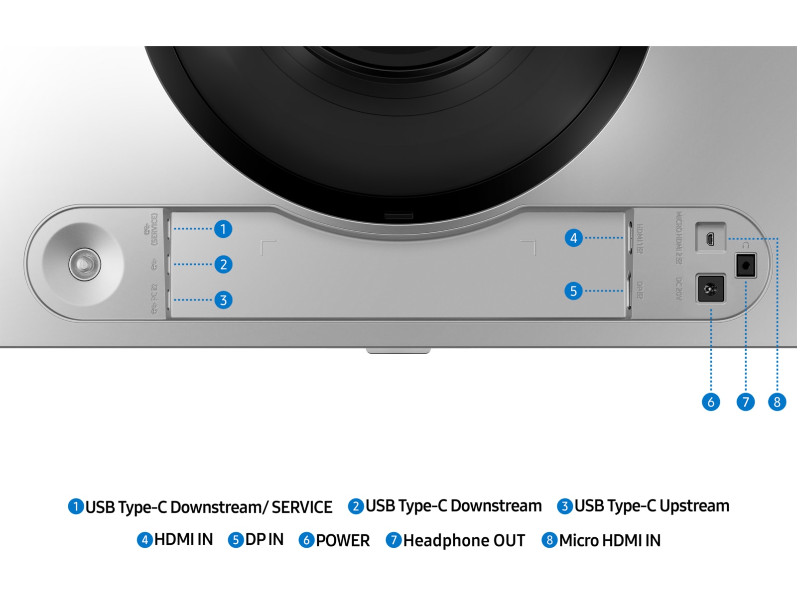 Samsung 49" Odyssey G9 curved gamingskærm 49DG912 Gamingskærme