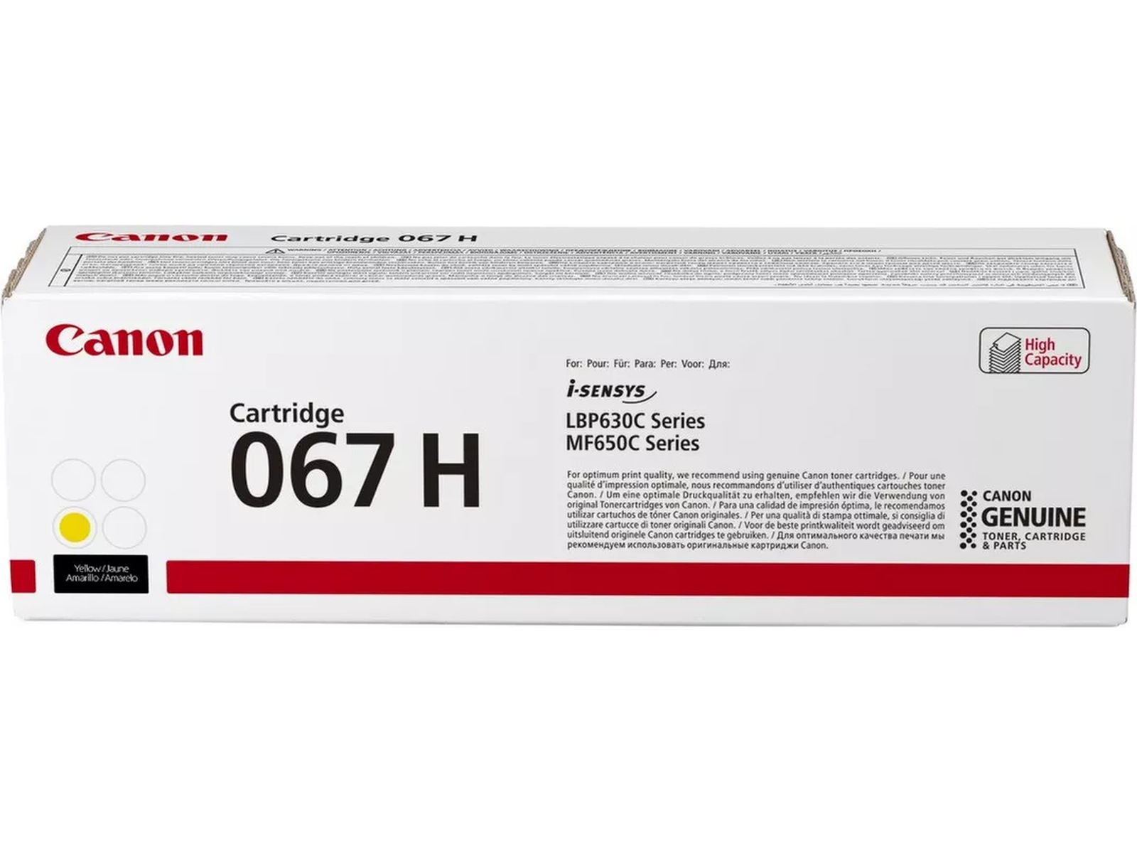 Canon toner 067 Gul Laser Toner