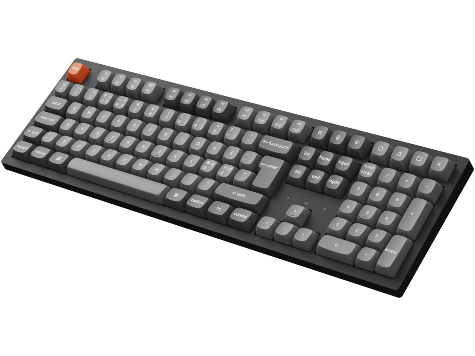 Keychron K10 MAX Trådløst gamingtastatur (super red) Gamingkeyboard