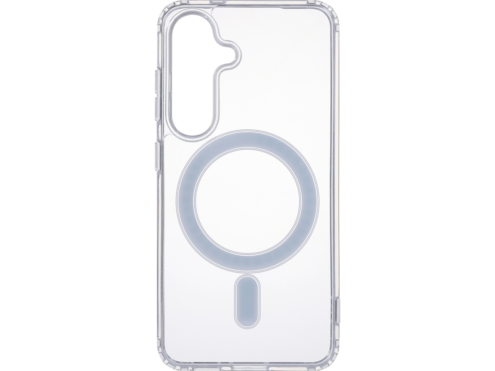 iiglo Galaxy S25 Magnetic Silikone cover (gennemsigtig) Mobilcover