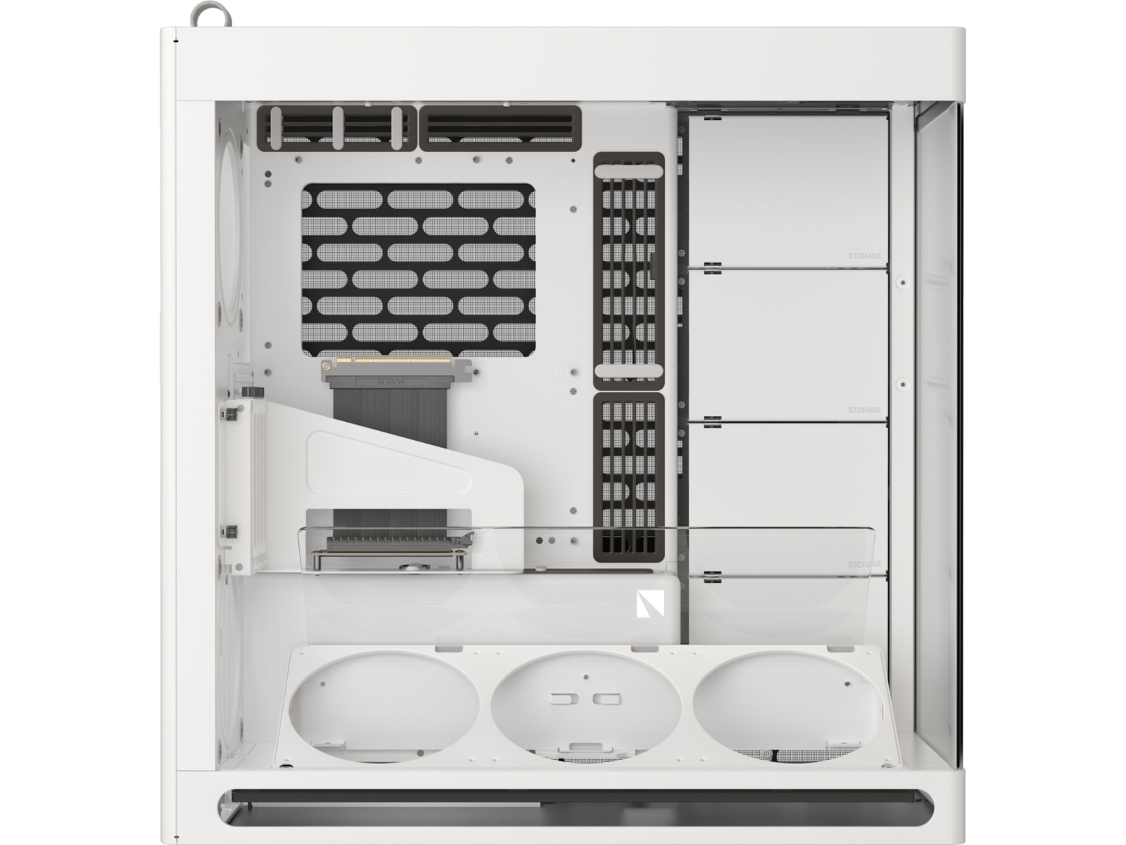HAVN HS 420 VGPU Mid Tower (hvidt) Midi Tower