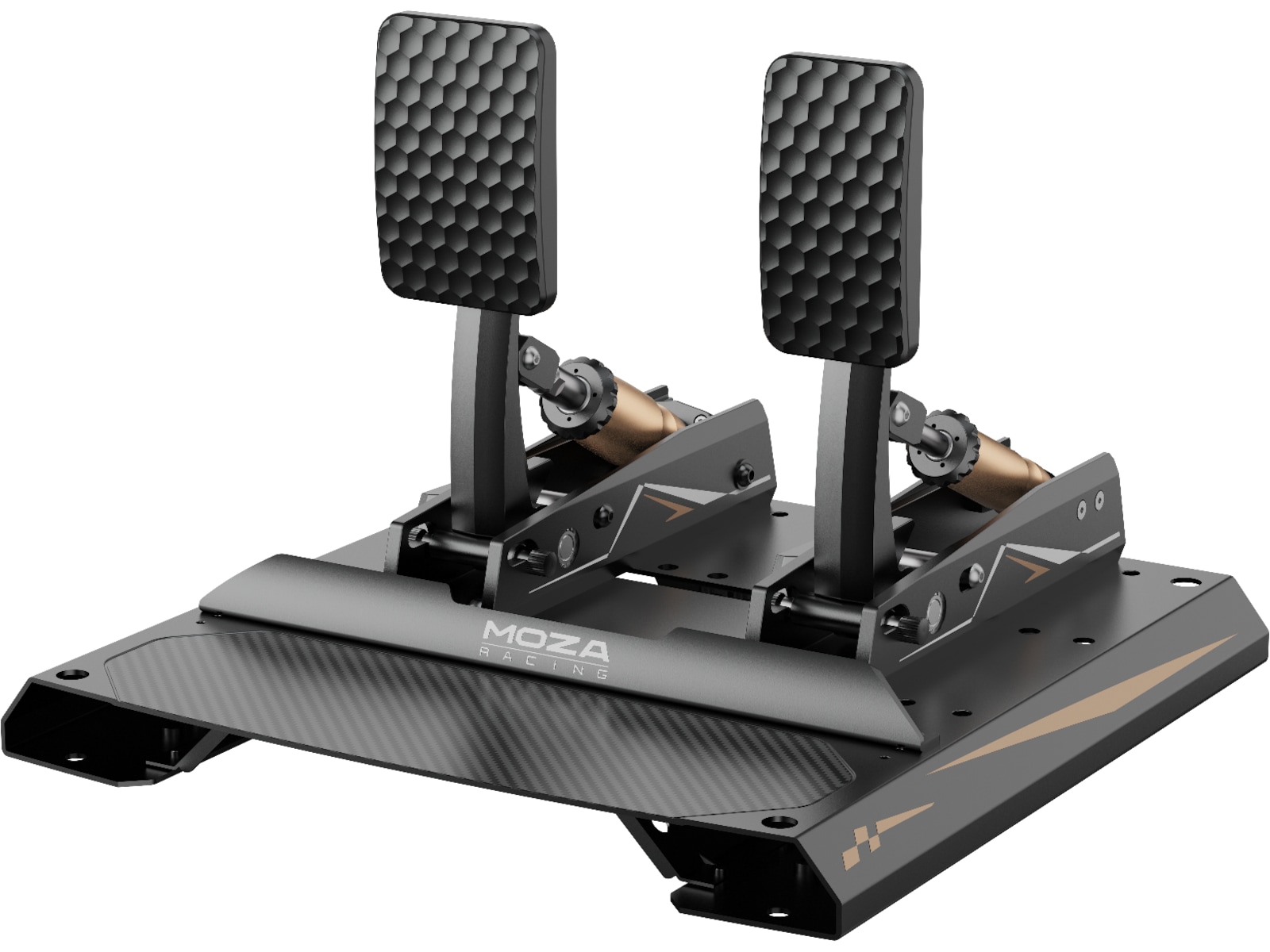 MOZA CRP2 Load-Cell Pedals (Throttle + Break) 200kg Rat og pedaler