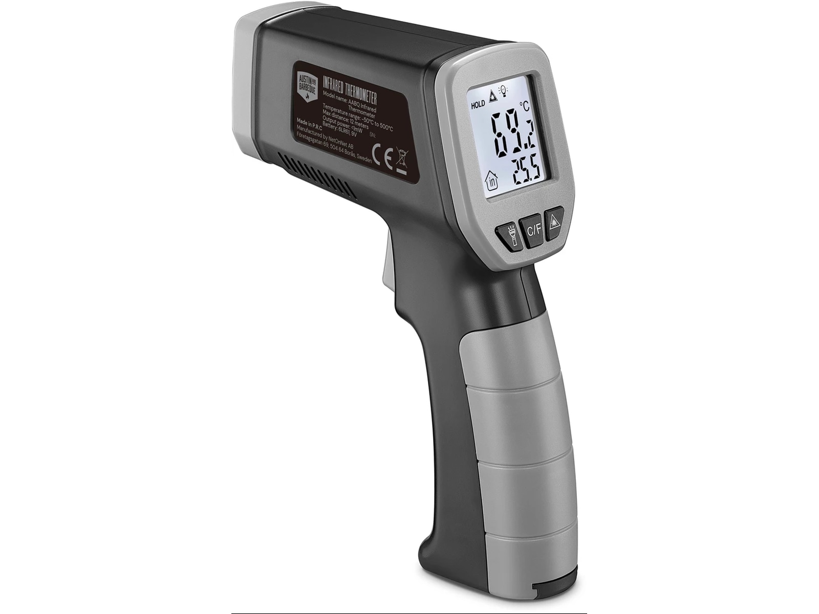 Austin and Barbeque Infrared Termometer Tilbehør til pizzaovne
