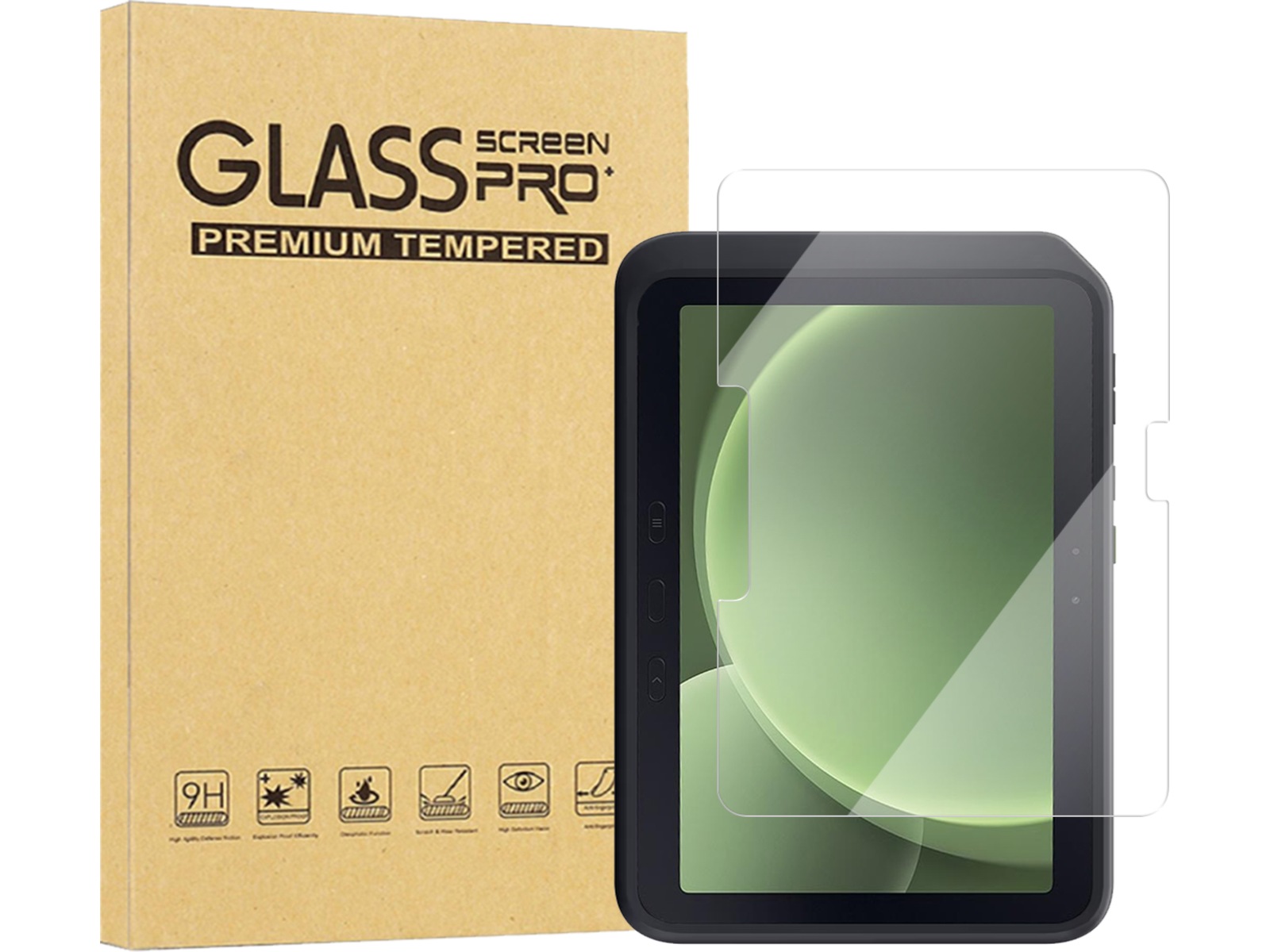iiglo Galaxy Tab Active 5 Pro Skærmbeskytter Skærmbeskyttelse tablet