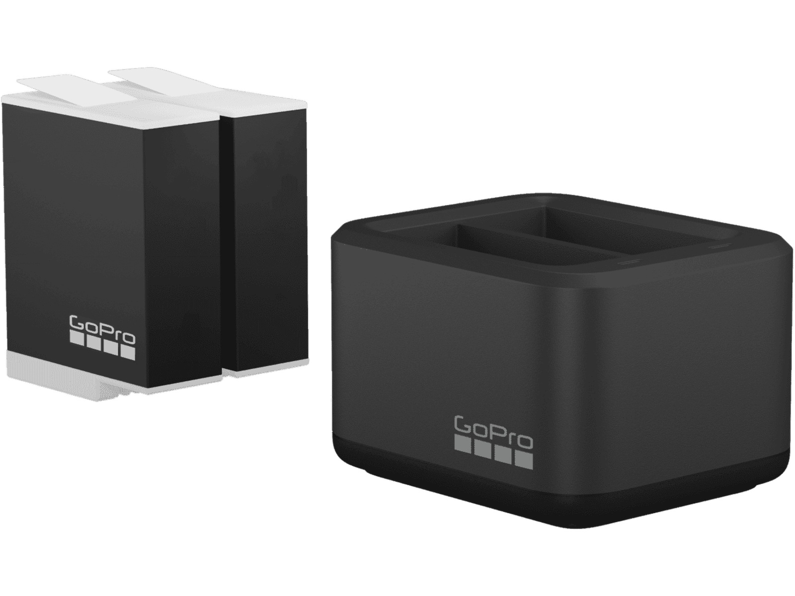 GoPro Dual Battery Charger m/ 2 Enduro batterier Kamera – batteriopladere