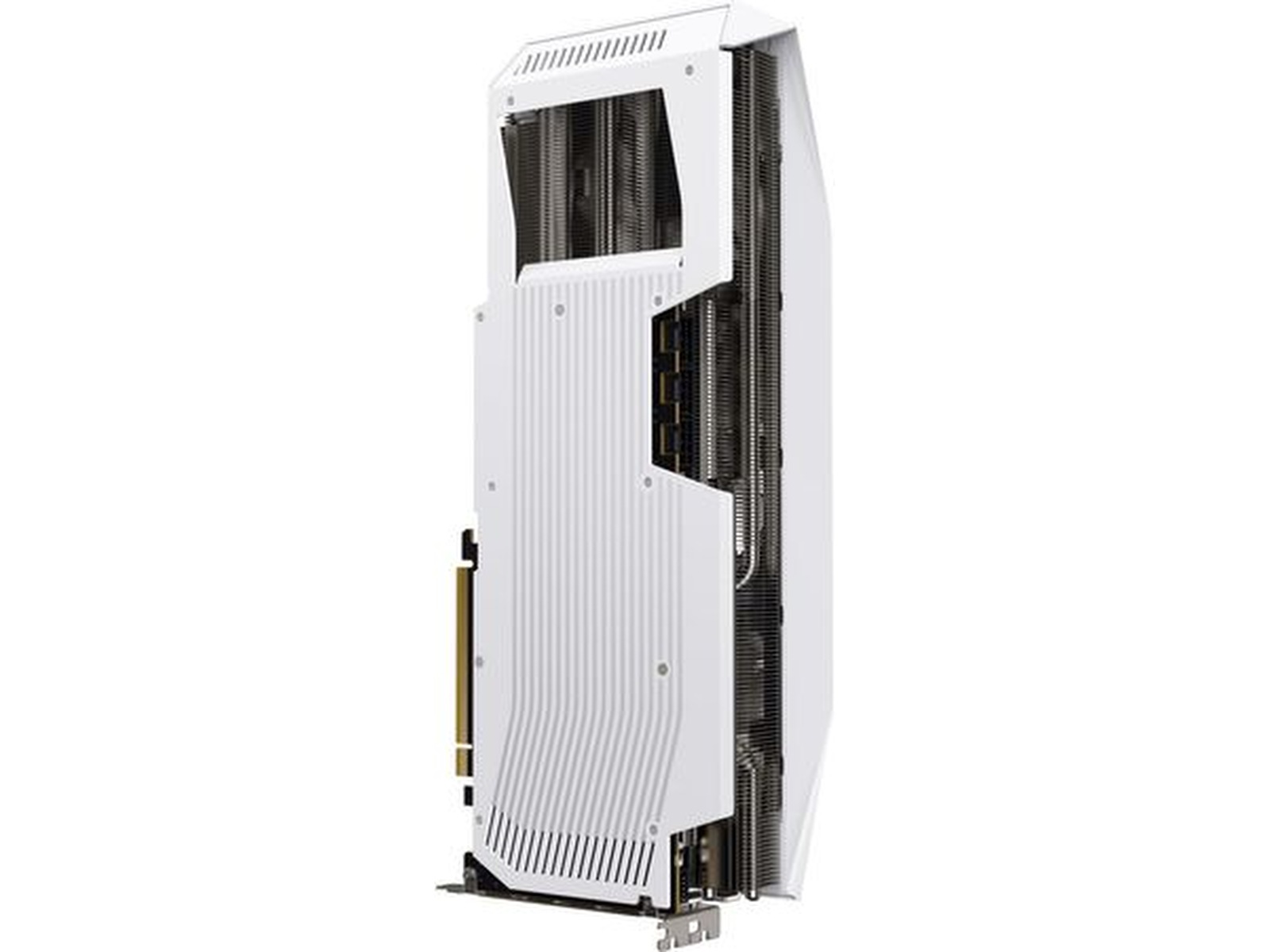 XFX Mercury AMD Radeon RX 9070XT OC White Magnetic Air Edition with RGB Grafikkort