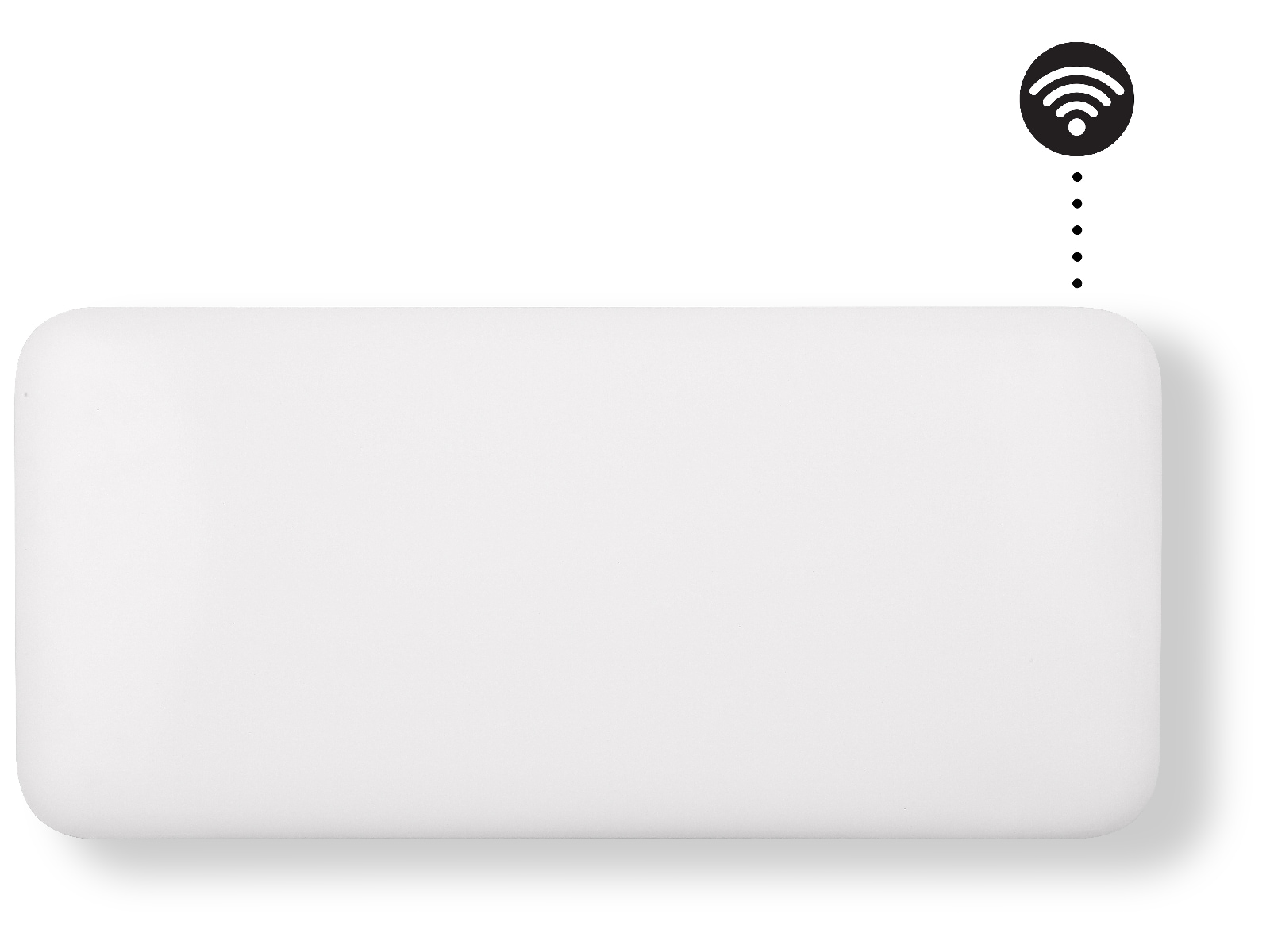 Mill Invisible Smart WiFi Gen 4 panelovn 1500W Varmepaneler